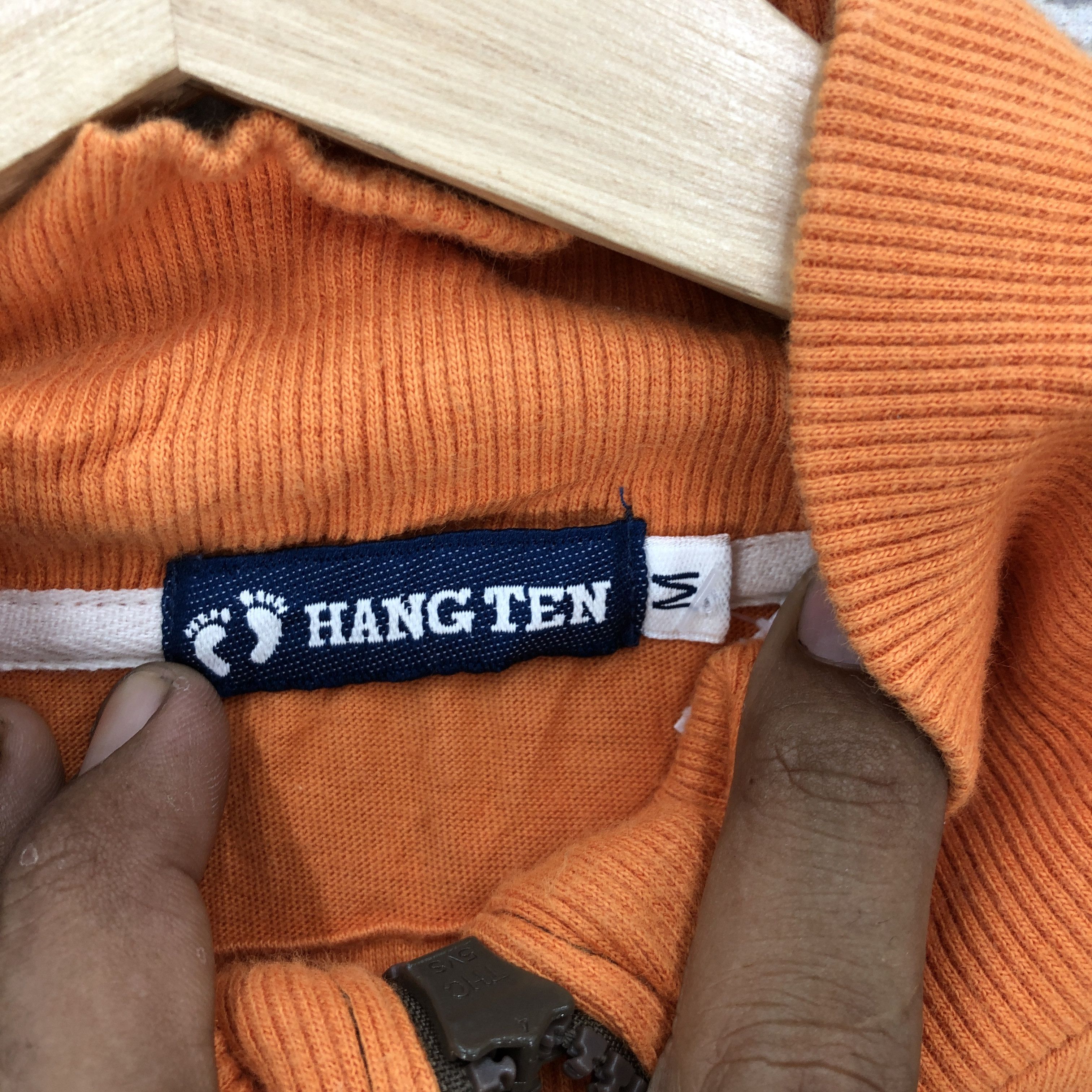 Hang Ten Vintage Hang Ten Sweatshirt Zipper Surf Sweater Jumper Size US M / EU 48-50 / 2 - 8 Thumbnail