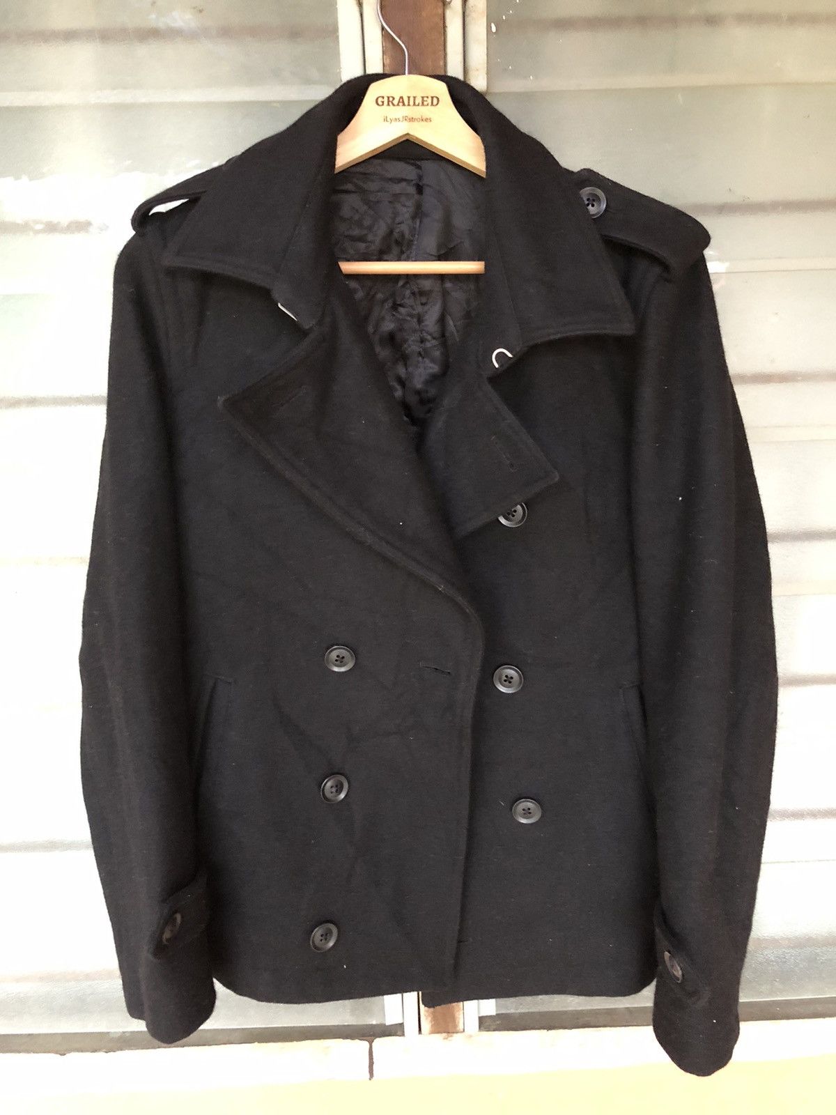 ABAHOUSE × Japanese Brand × Vintage Vintage Abahouse Wool Coat Jacket Size US M / EU 48-50 / 2 - 3 Thumbnail