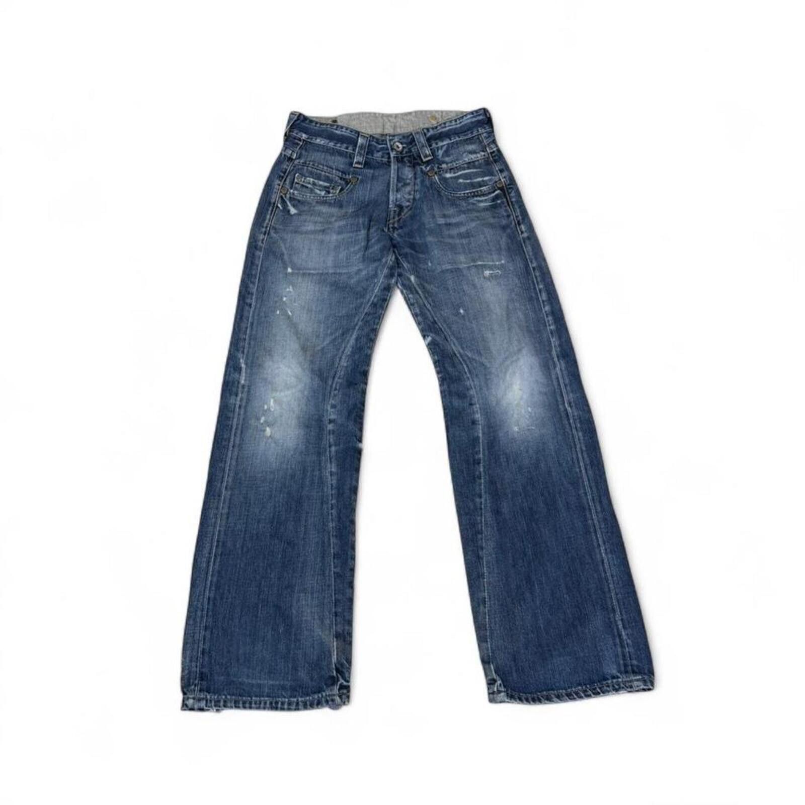 Other G-Star blue denim jeans with a distressed look Size 28" / US 6 / IT 42 - 2 Thumbnail