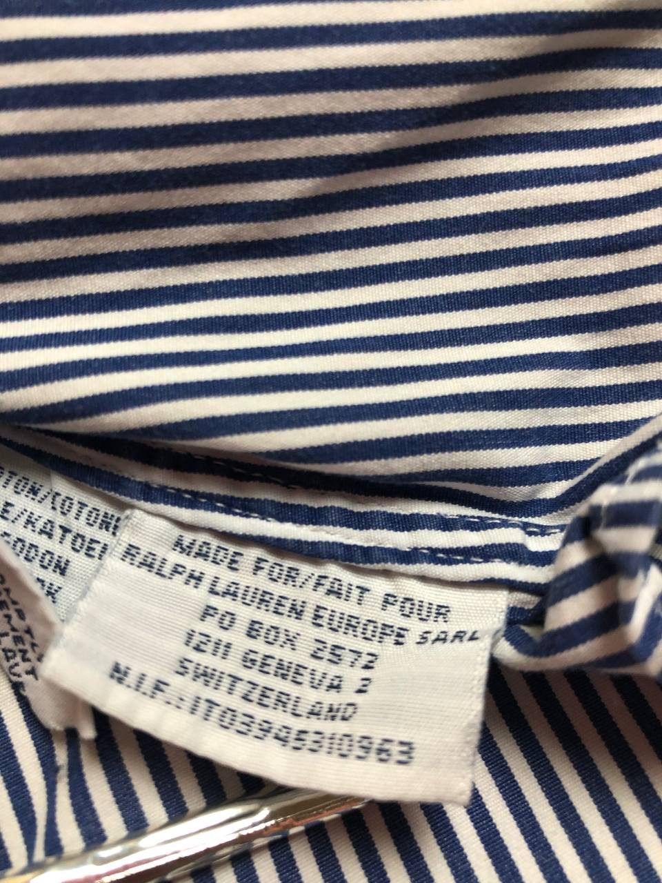 Polo Ralph Lauren × Ralph Lauren Ralph Lauren Cotton Oxford Classic Slim-fit Button Up Shirt Size US L / EU 52-54 / 3 - 4 Thumbnail