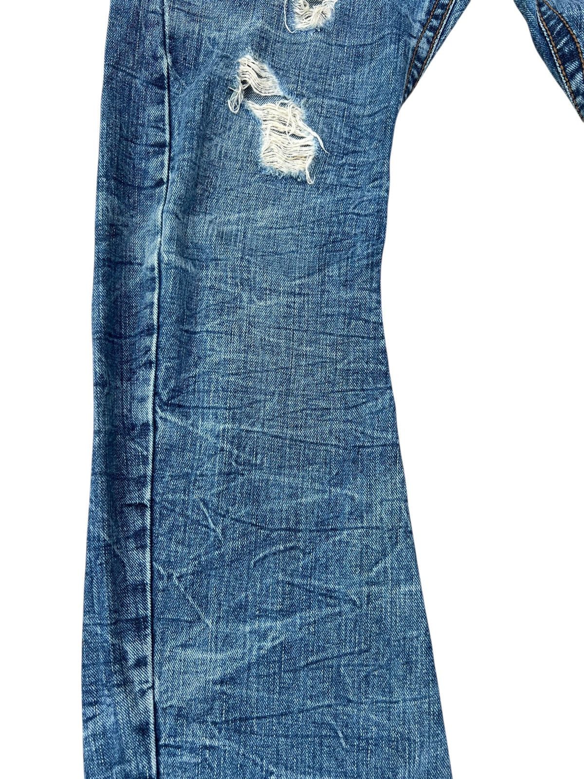 semanticdesign Rattle Trap Made in Japan Tartan Patchwork Denim Jeans Size US 32 / EU 48 - 9 Thumbnail