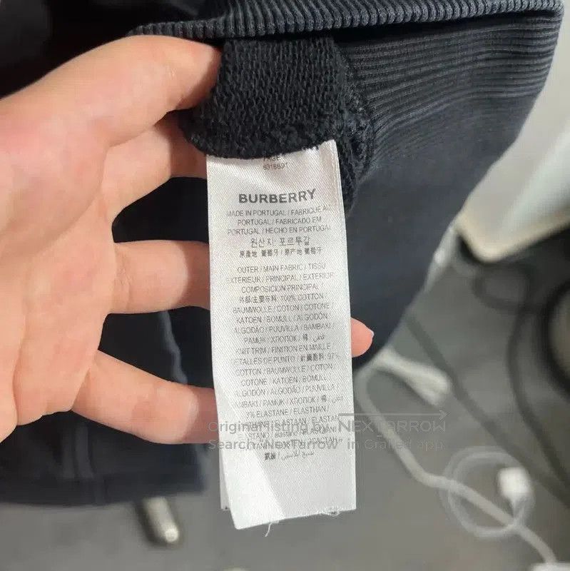 Burberry Burberry Black Cotton Men's Hoodie. Size US L / EU 52-54 / 3 - 4 Thumbnail