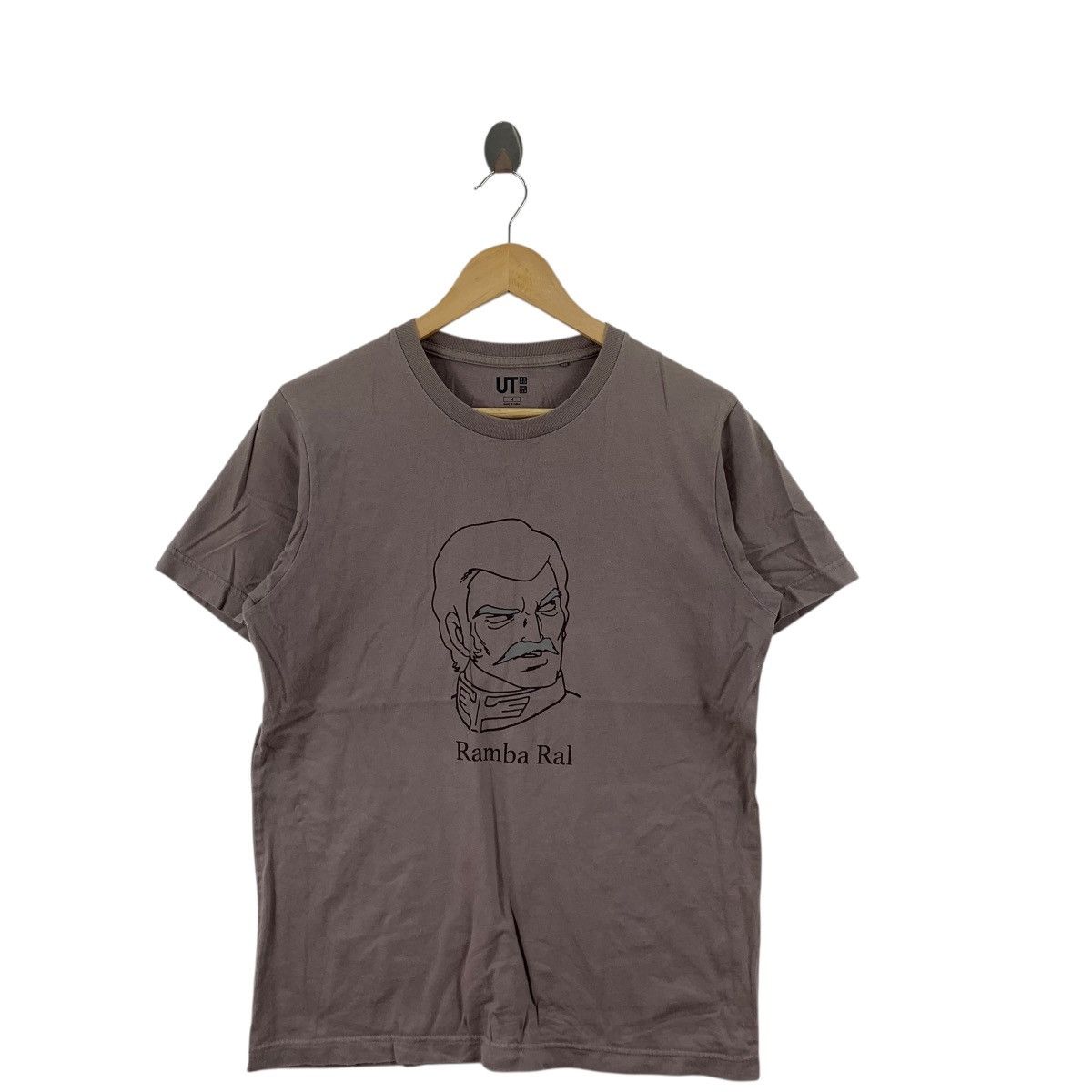 Anime UNIQLO x ANIME GUNDAM RAMBA RAL No Zaku Tee Shirt Top Manga Size US M / EU 48-50 / 2 - 4 Thumbnail