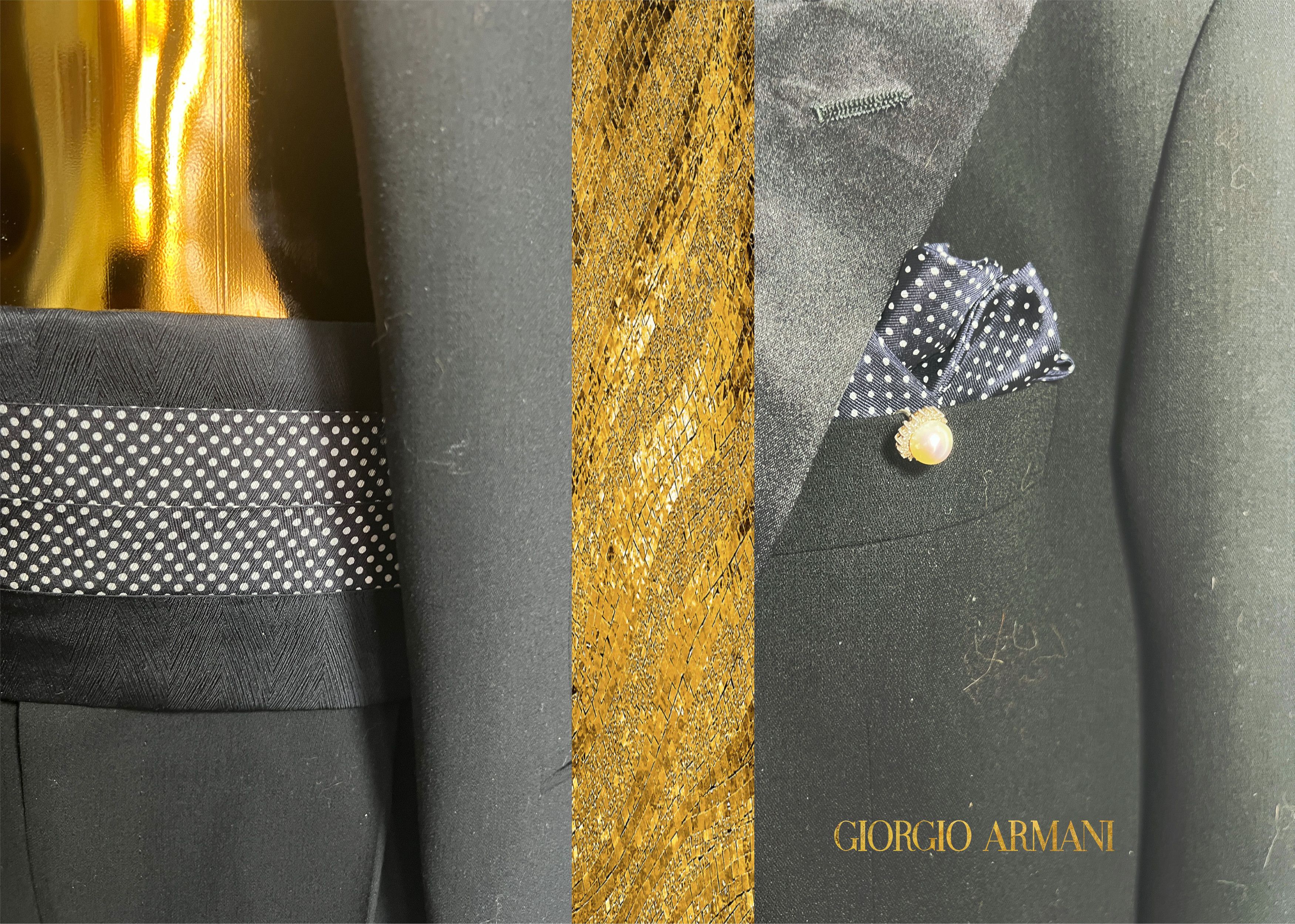Giorgio Armani Grand Soiré Smocking by Giorgio Armani Size 54L - 14 Thumbnail