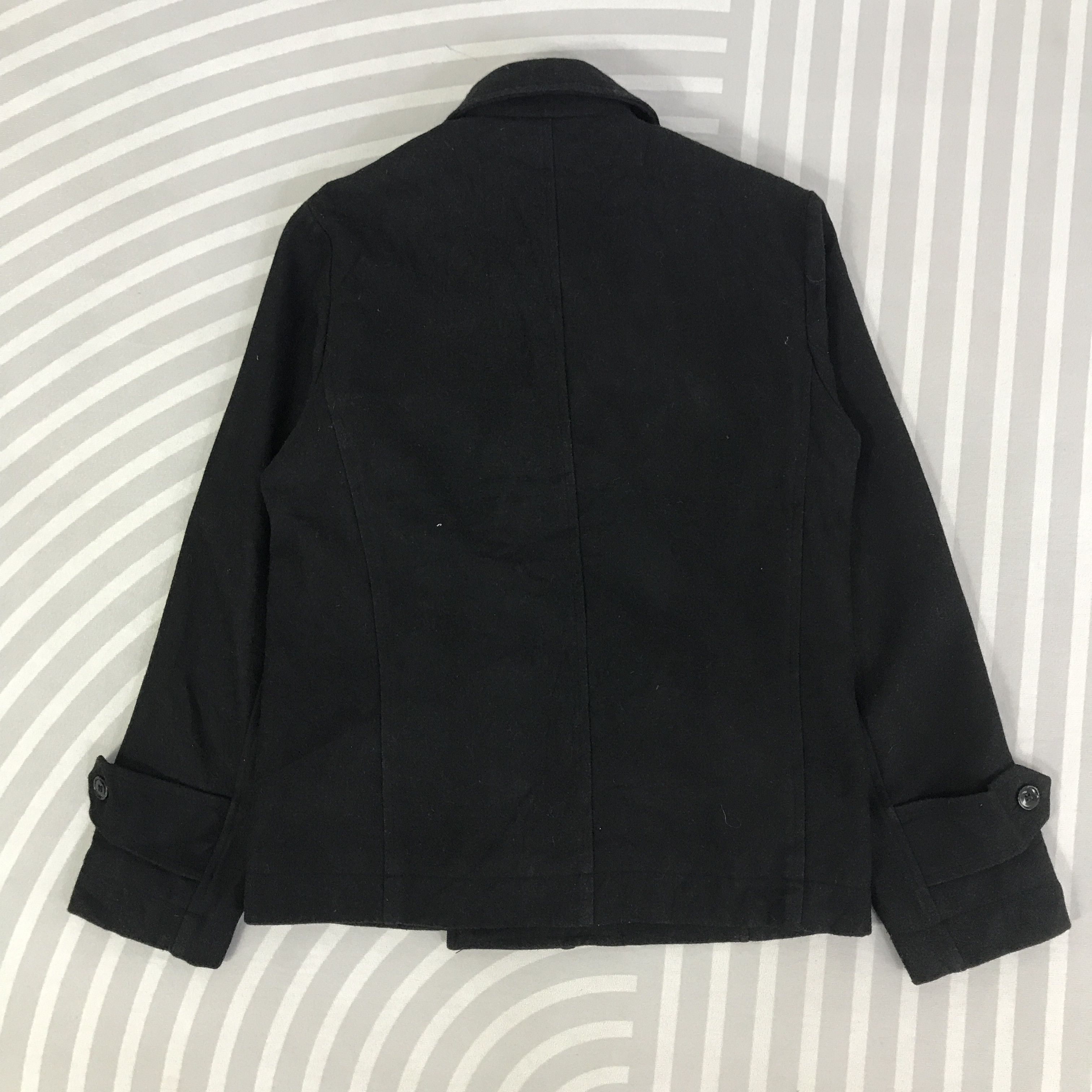semanticdesign Semantic Design Wool double Berated Coat Jacket K85B16 Size US L / EU 52-54 / 3 - 3 Thumbnail