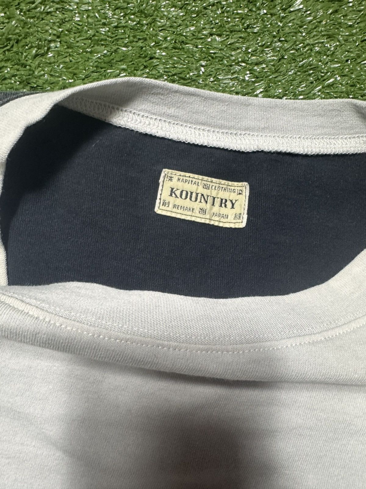 Kapital Kapital Kountry 2-Tone Skelton Bone Oversized T-shirt Size US L / EU 52-54 / 3 - 5 Thumbnail