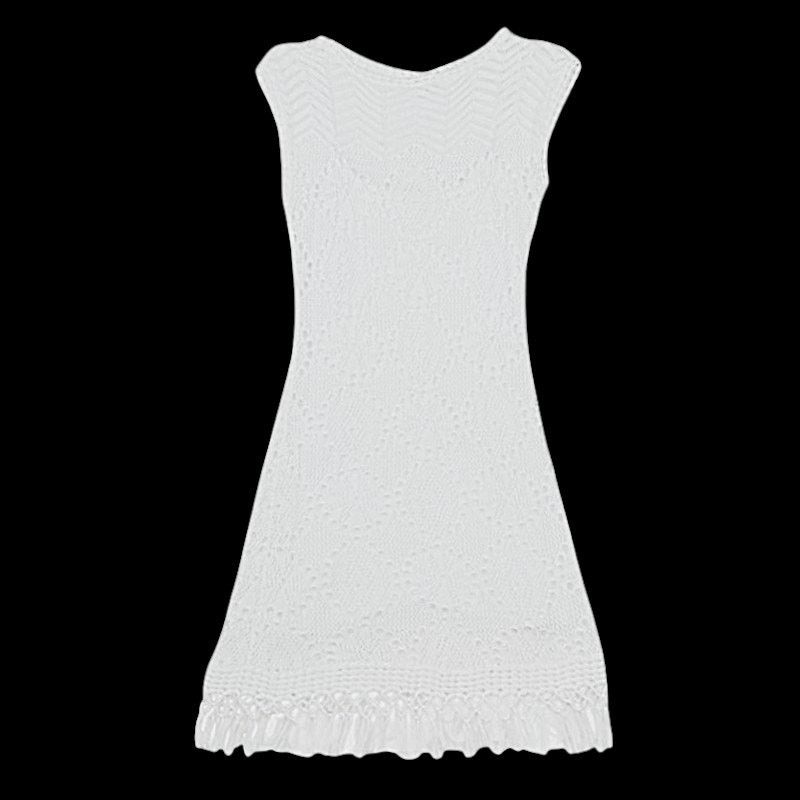 Lilly Pulitzer White Crochet Dress Size M