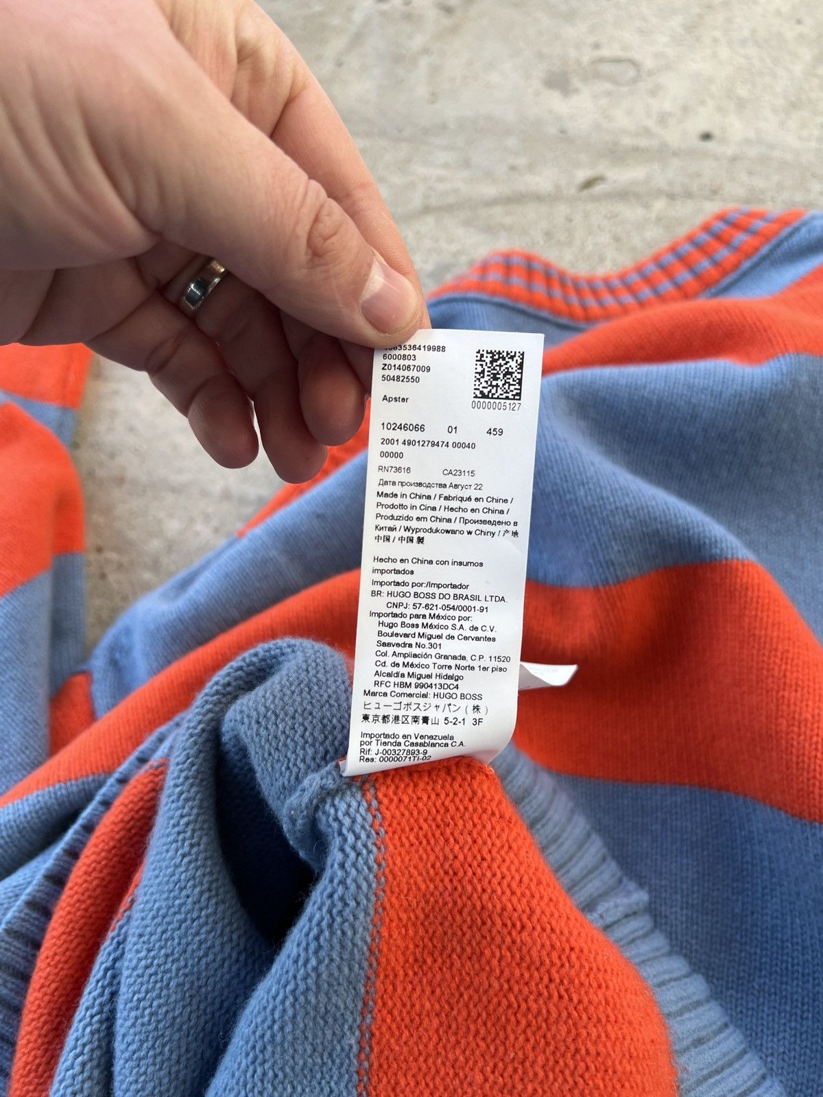 Hugo Boss Boss Wool Sweater Size US XL / EU 56 / 4 - 7 Thumbnail