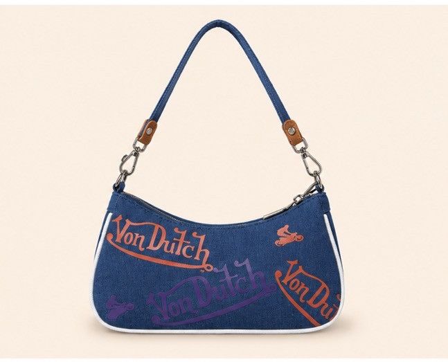Von Dutch Von Dutch Denim‑Blue Shoulder Bag Size ONE SIZE - 2 Thumbnail