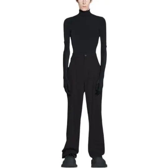 Balenciaga o1mt1gz1224 5 Pocket Baggy Pants in Black Size US 34 / EU 50 - 4 Thumbnail