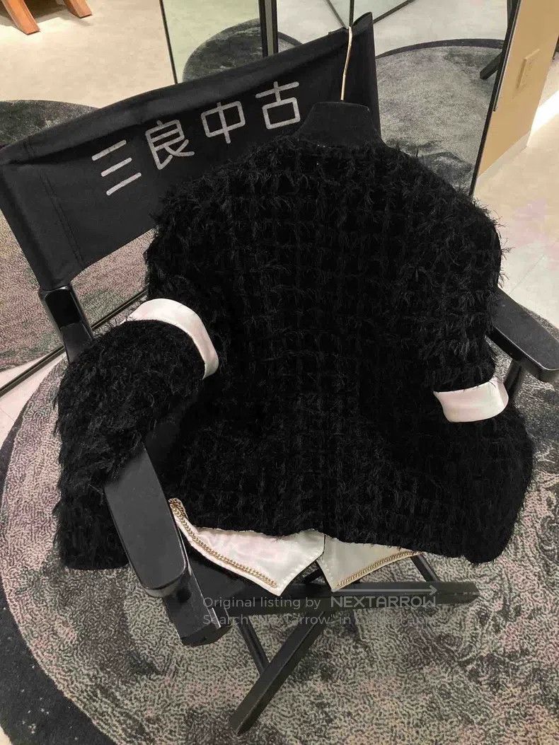Chanel Chanel Equestrian series black and white stitching tassel Size XS / US 0-2 / IT 36-38 - 4 Thumbnail
