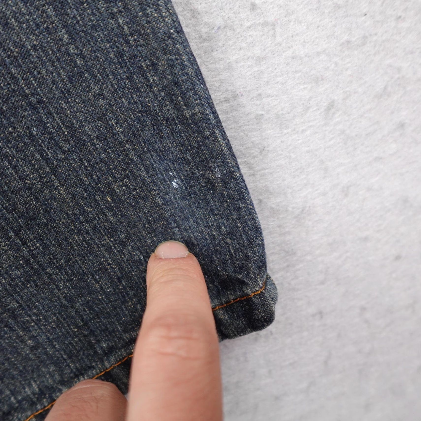 Express VINTAGE Brooklyn Xpress Jeans Mens 38x34 Blue Denim Faded Y2K Pants Size US 38 / EU 54 - 4 Thumbnail