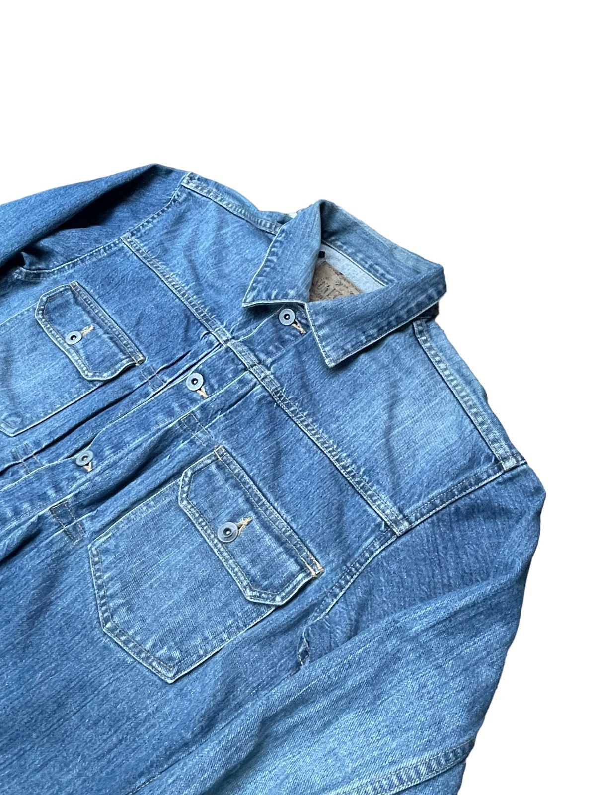 Japanese Brand Sun Lucas Type II Denim Jacket Size US M / EU 48-50 / 2 - 2 Thumbnail