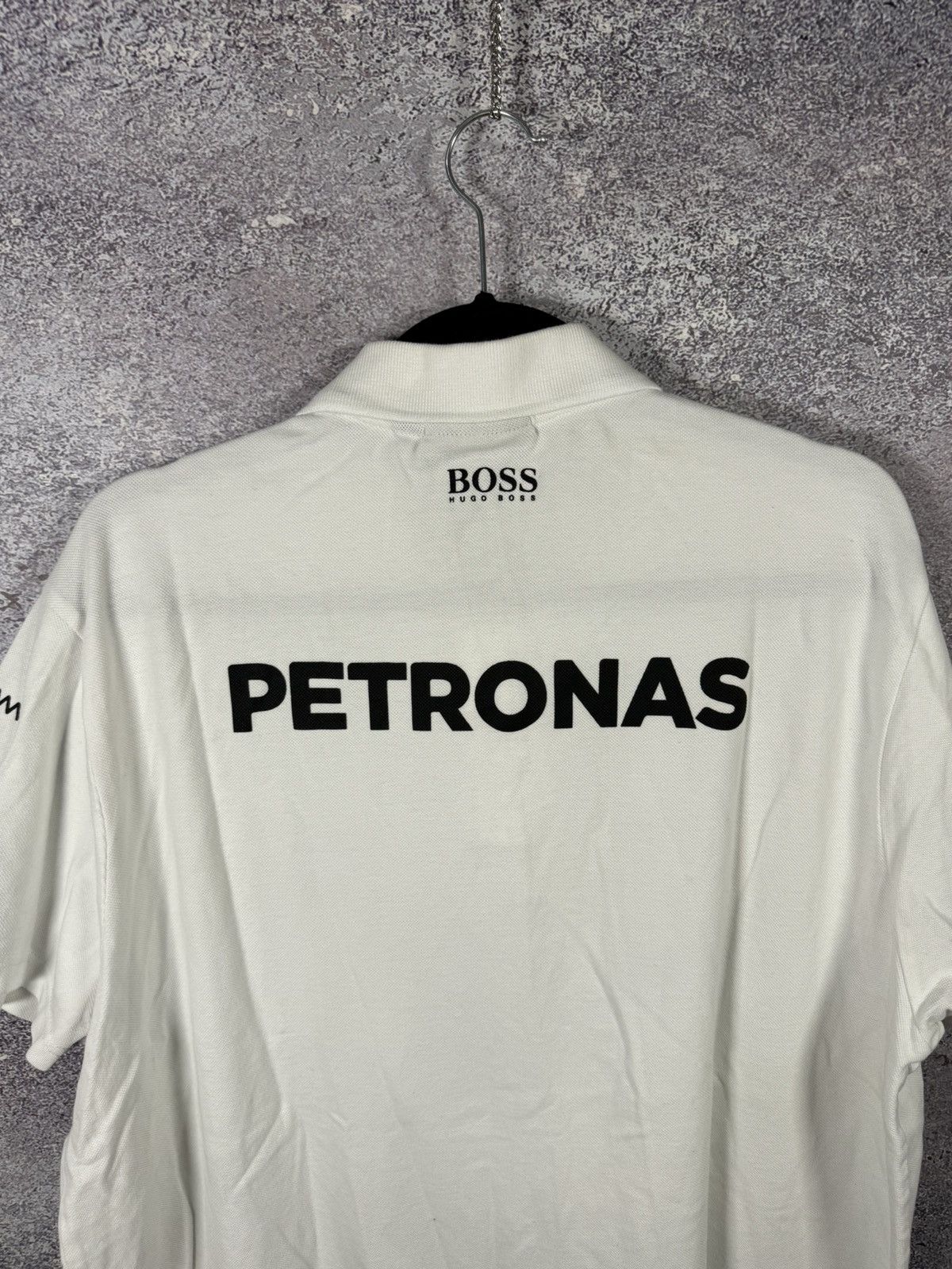 Formula 1 × Hugo Boss × Mercedes-Benz Petronas AMG Mercedes Benz Racing Team Hugo Boss Polo Shirt Size US XXL / EU 58 / 5 - 10 Thumbnail