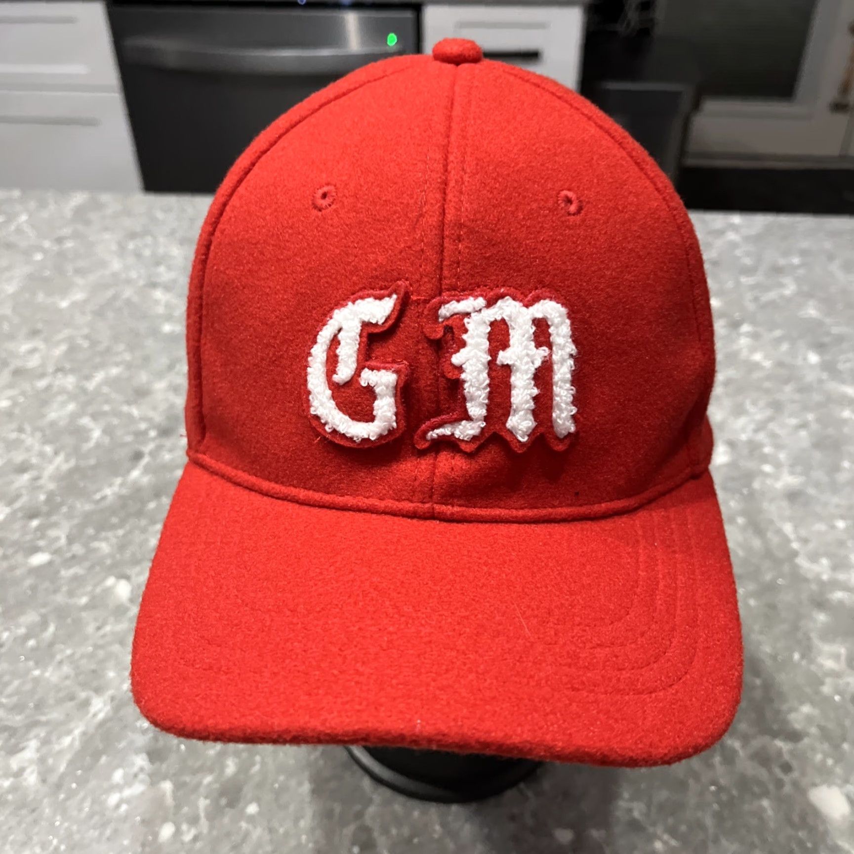 Vintage GRAND MARNIER Mens Baseball Cap Hat Felt Red Cognac Liqueur Embroidered Strapback Adjustable Classic Hip Hop Sports Casual Cap Size ONE SIZE - 2 Thumbnail