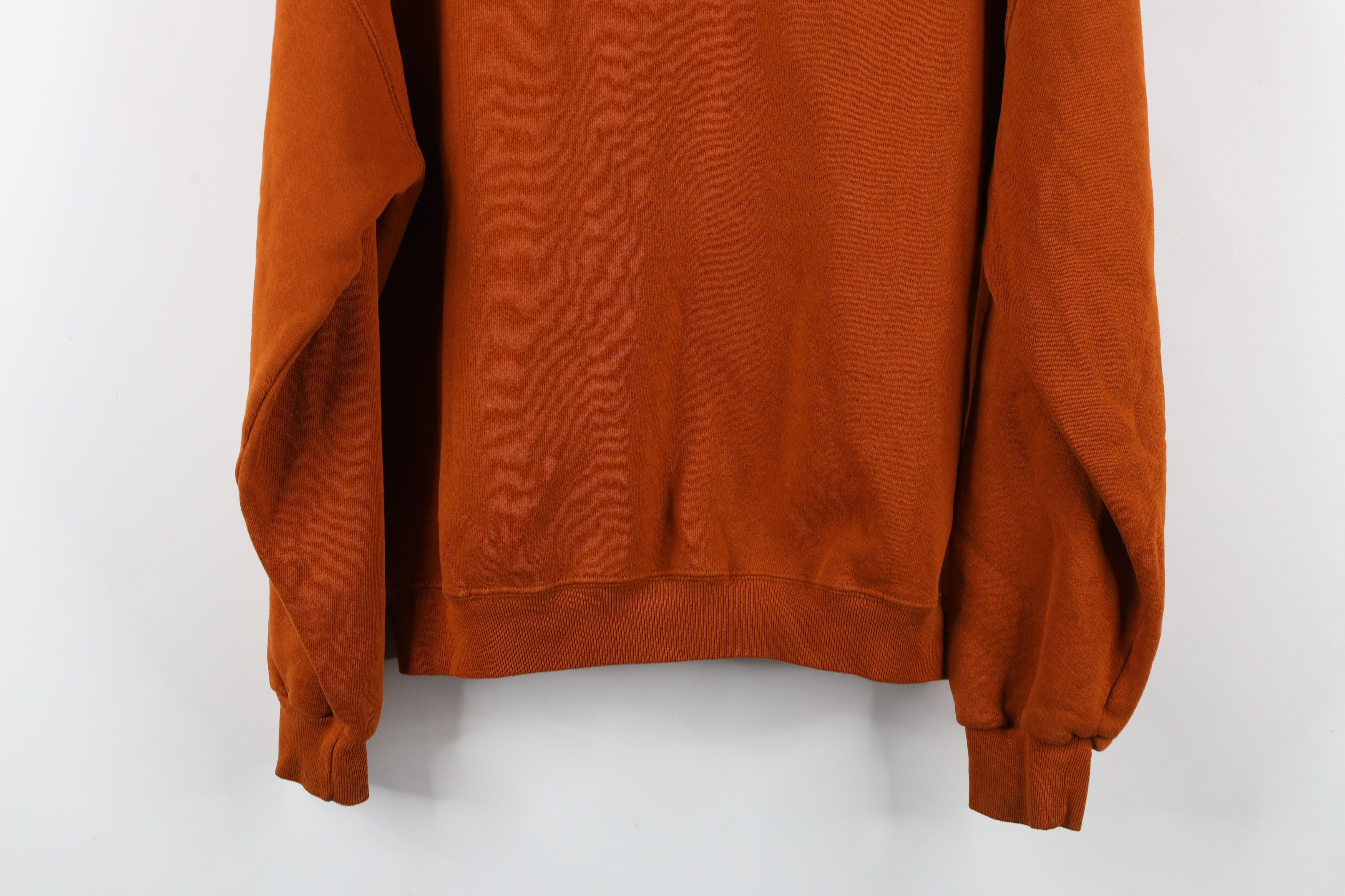 Russell Athletic × Vintage Vintage 90s Russell Athletic Crewneck Sweatshirt Burnt Size US L / EU 52-54 / 3 - 12 Thumbnail