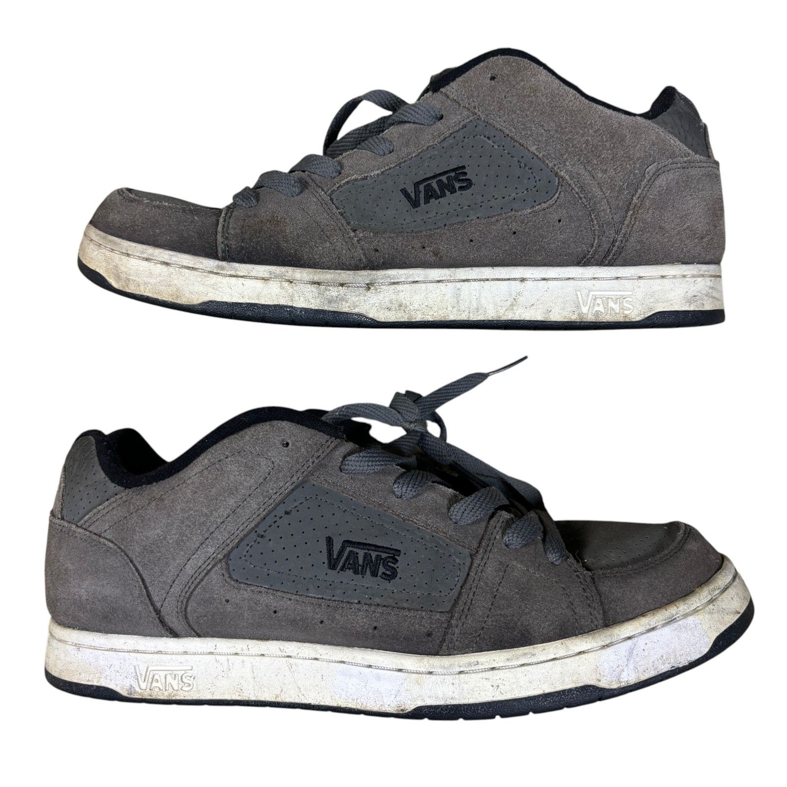 Vans Vintage 00s Y2K VANS Delta Skate Shoes Chunky Puffy Tongue 