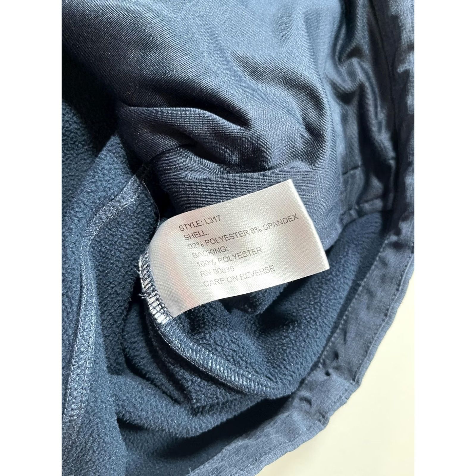 Port Authority Port Authority Jacket Womens XL Blue Heather Soft Shell Full Zip Pockets L317 Size XL / US 12-14 / IT 48-50 - 5 Thumbnail