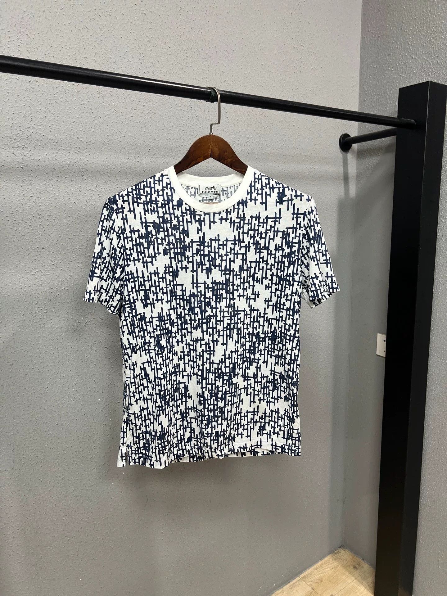 Hermes Hermes All-Over Print Short-Sleeve Size US S / EU 44-46 / 1 - 1 Thumbnail