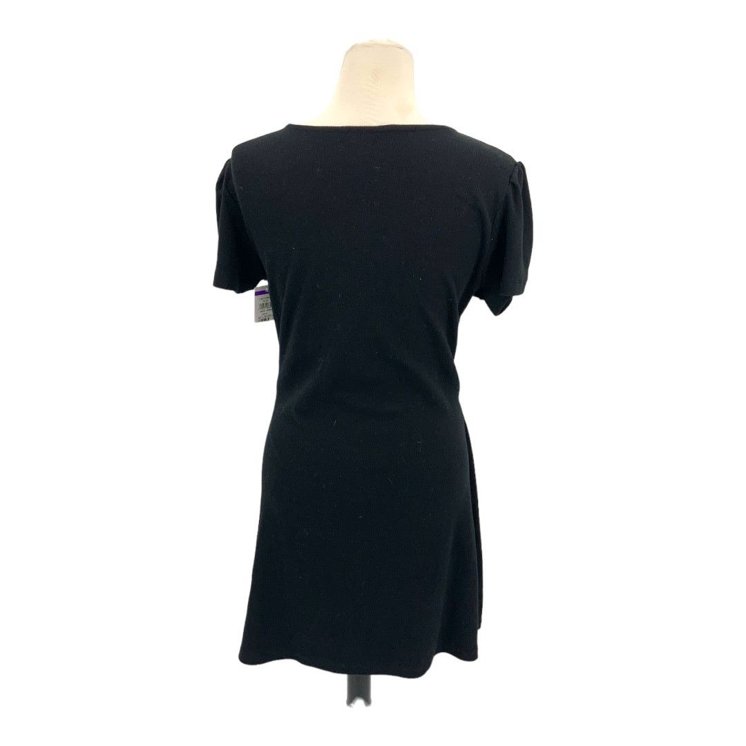 Other Abound Black Tie Front Rib Knit Dress Size XL NWOT Size XL / US 12-14 / IT 48-50 - 8 Thumbnail