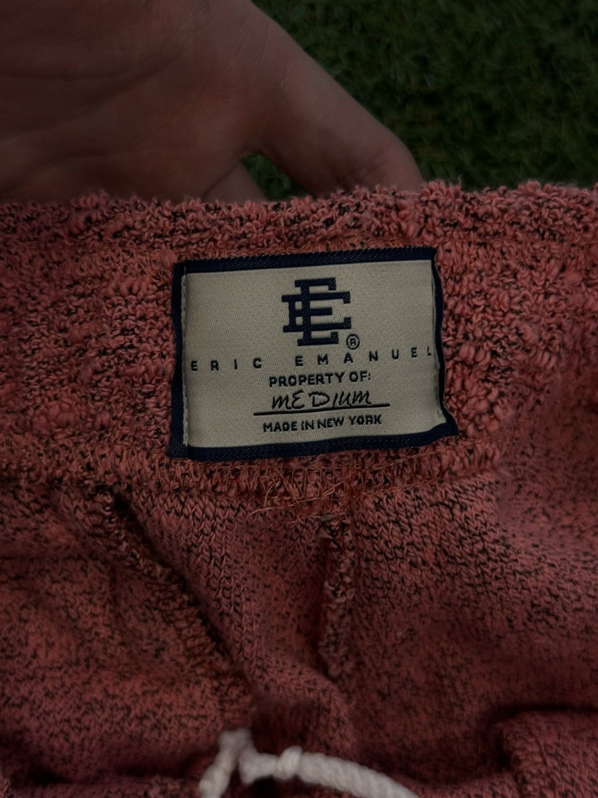 Eric Emanuel Eric Emanuel FW21 Pink/Red Boucle Sweatpants Size (M) Size US 31 - 5 Thumbnail