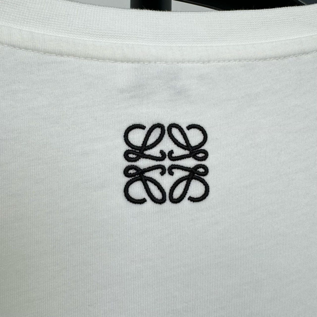 Loewe Loewe White Graphic Short Sleeve T-Shirt Size US L / EU 52-54 / 3 - 3 Thumbnail