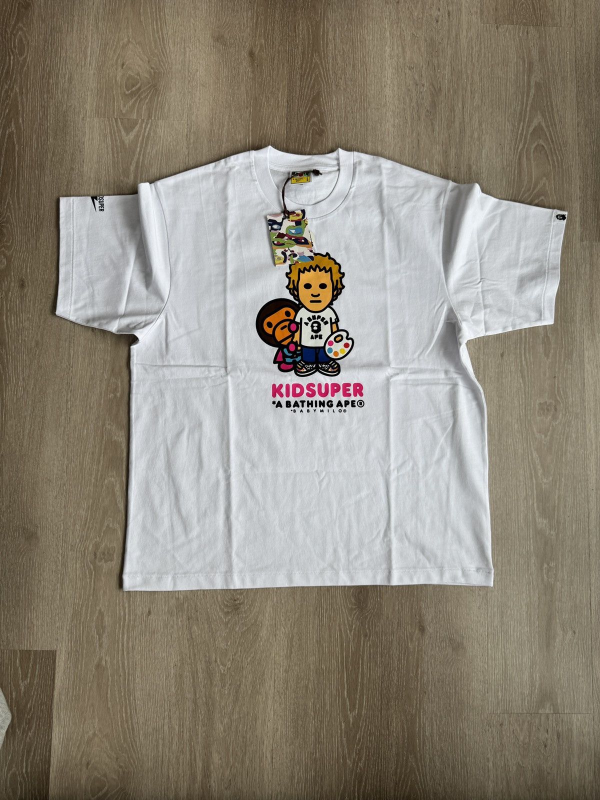 Bape × KidSuper BAPE x KidSuper Colm & Baby Milo Tee | Grailed