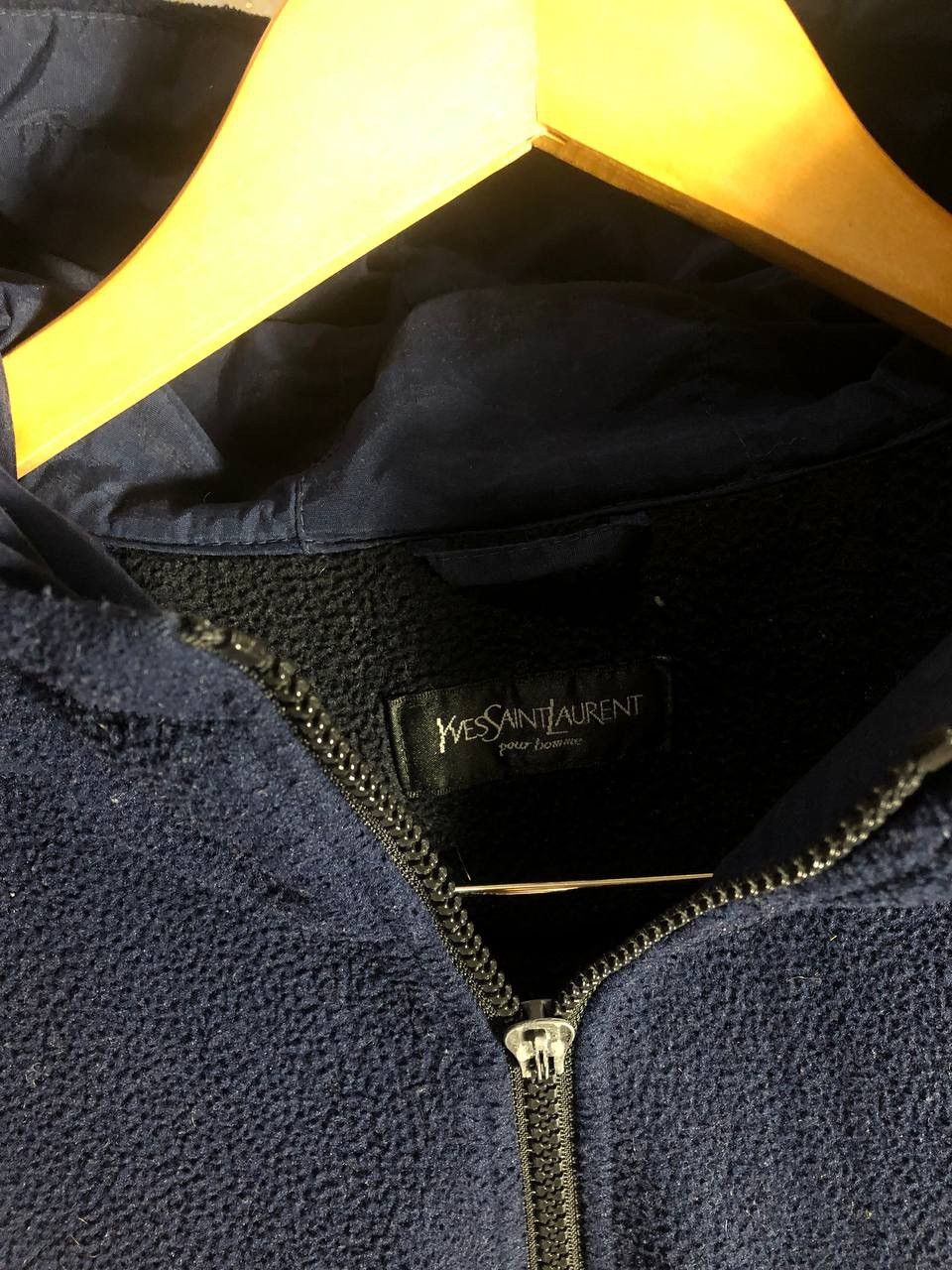 Saint Laurent Paris VINTAGE YVES SAINT LAURENT RETRO HOODIE DESIGNER CASUAL 90s Size US L / EU 52-54 / 3 - 5 Thumbnail