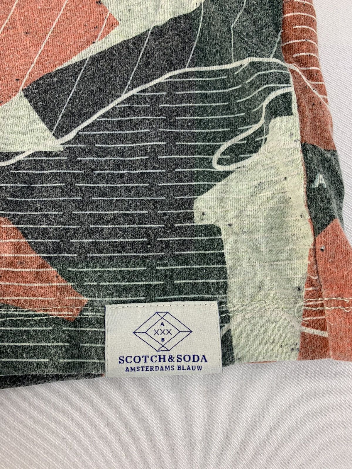 Scotch & Soda Number 16 Scotch & Soda Amsterdam Blauw Crewneck Over Tee Size US XL / EU 56 / 4 - 5 Thumbnail