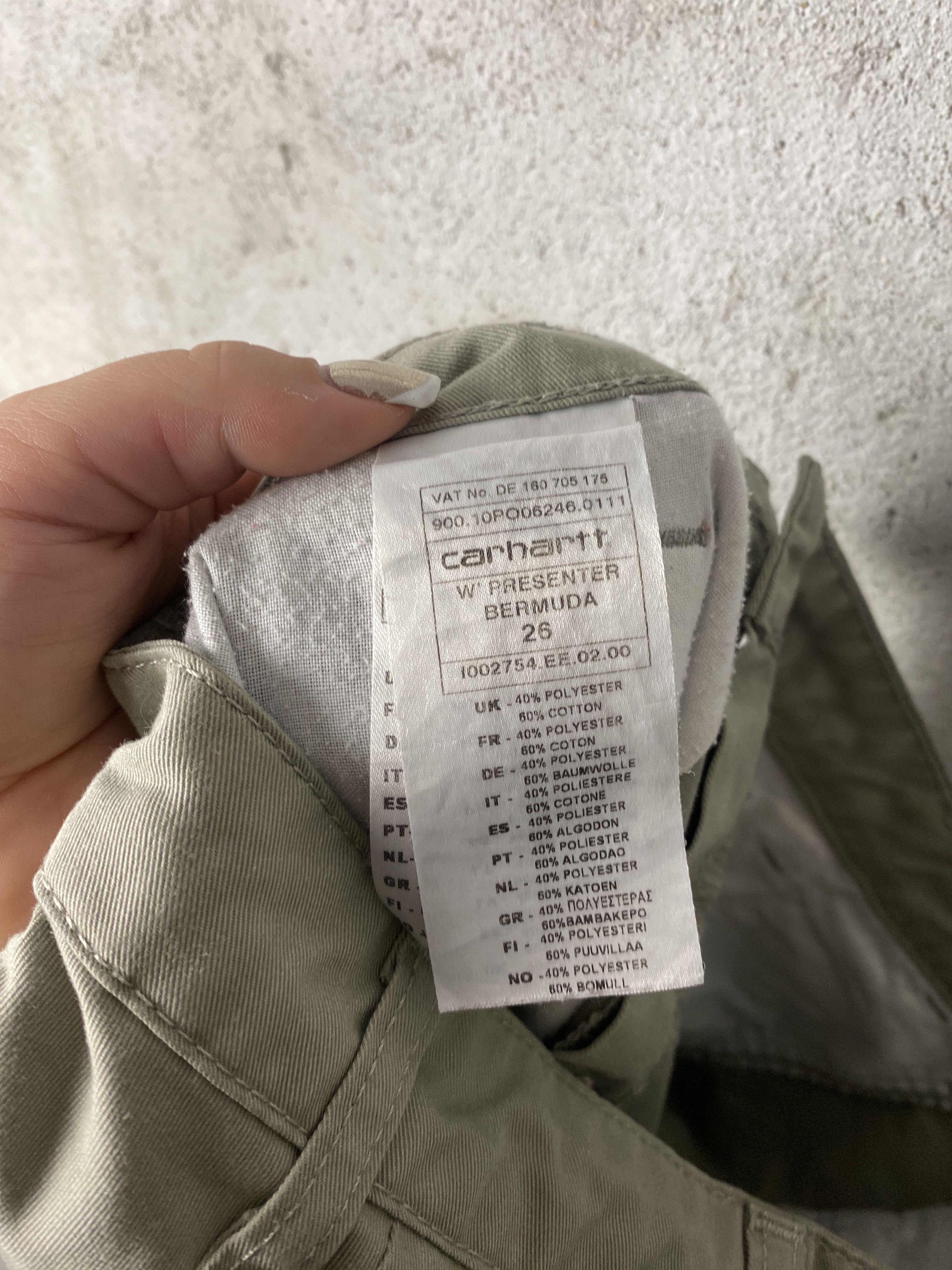 Carhartt Carhartt W' Bermuda Shorts casual basics Size 26" / US 2 / IT 38 - 5 Thumbnail