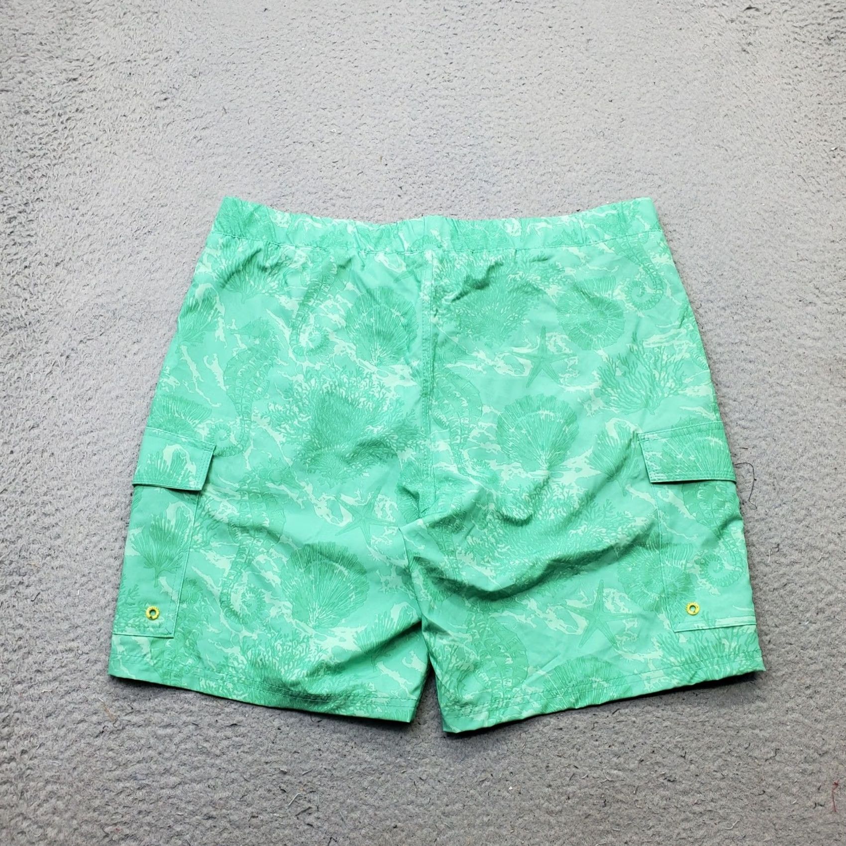 ZeroXposur ZeroXposur Mens Swim Shorts L Multicolor Reef Print Drawstring Lined Pocketed Beach Wear Size US 33 - 2 Thumbnail