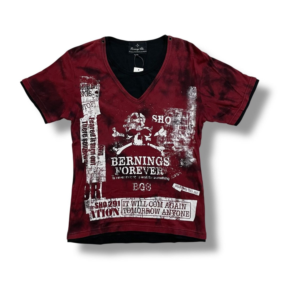 If Six Was Nine Japanese brand Bernings short-sleeve t-shirt Size US S / EU 44-46 / 1 - 1 Thumbnail