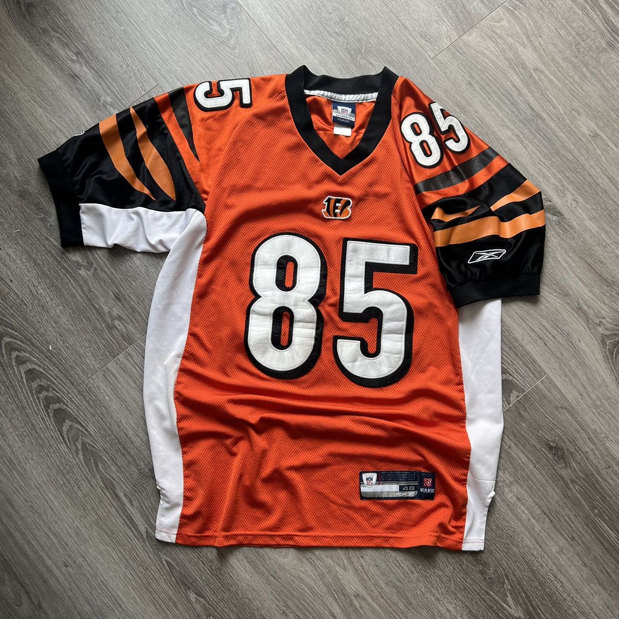 Image of Nfl x Vintage Cincinnati Bengals Chad Ochocinco Authentic Jersey in Orange, Men's (Size XL)