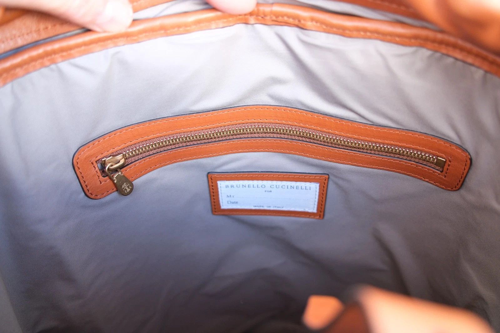 Brunello Cucinelli New Brunello Cucinelli Backpack Travel Weekender Size ONE SIZE - 7 Thumbnail