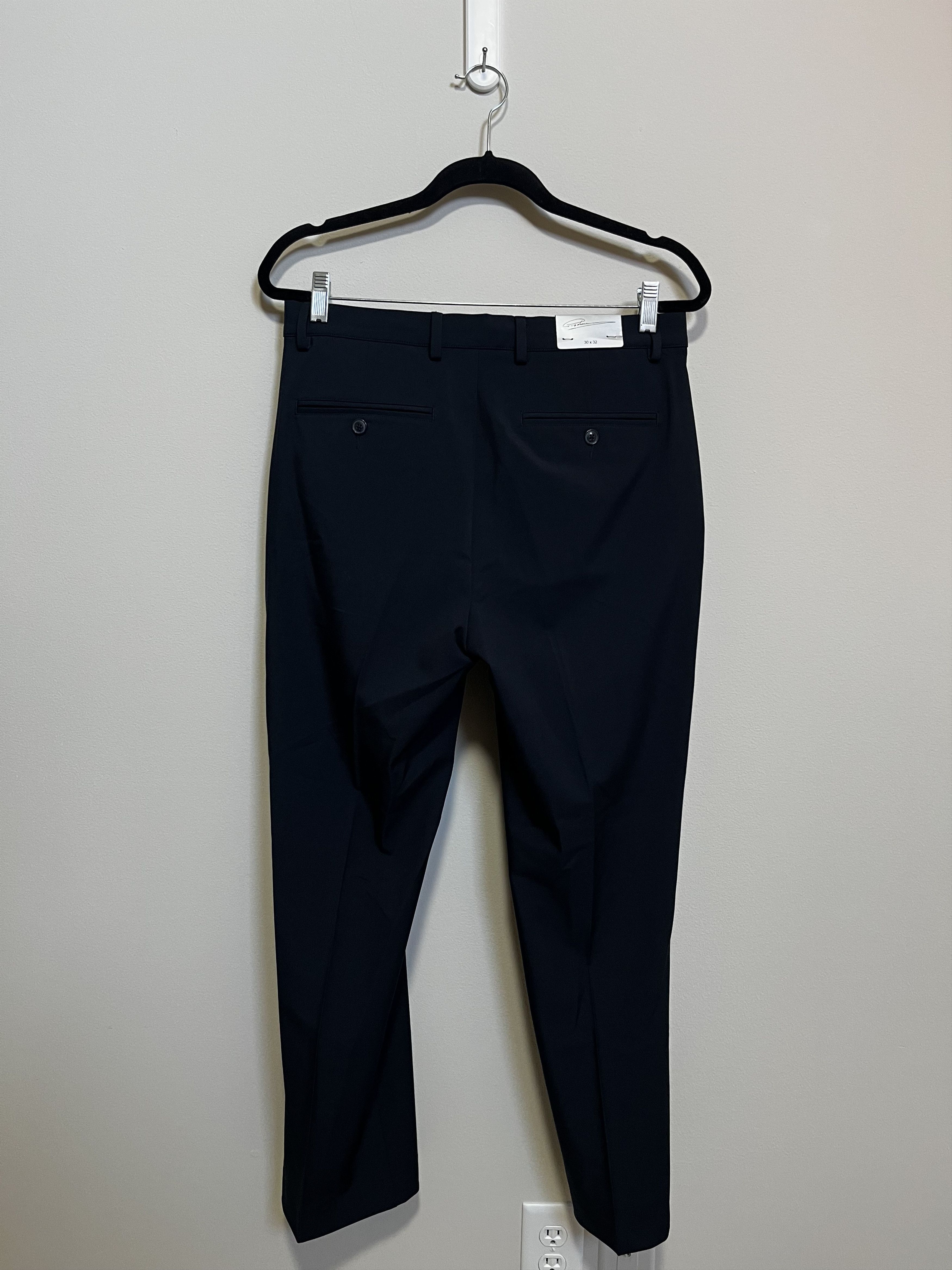 Greg Norman Greg Norman Signature Series Dark Navy Dress Pants 30x32 New Size US 30 / EU 46 - 3 Thumbnail