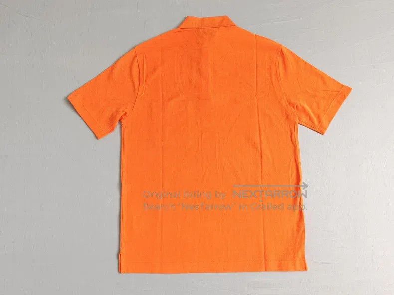 Hermes Hermes Short-sleeve polo shirt, orange, H letter embroider Size US M / EU 48-50 / 2 - 7 Thumbnail