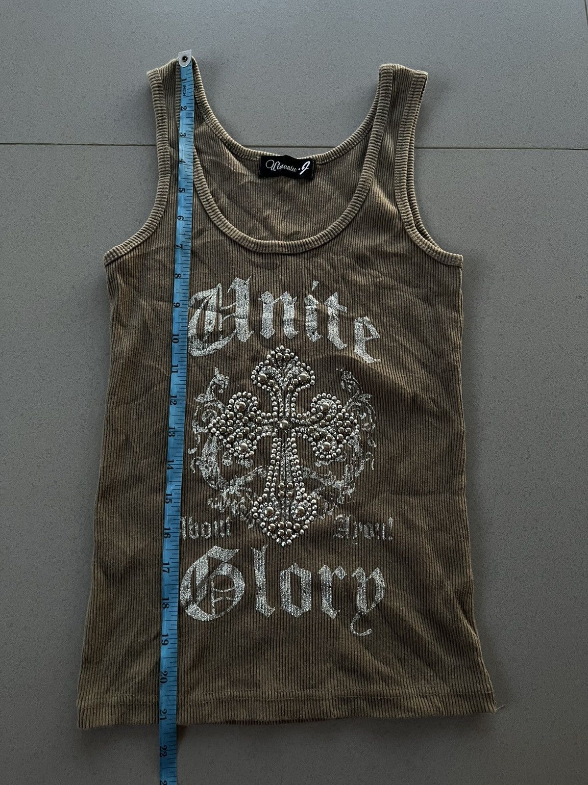 If Six Was Nine JAPANESE ULUWATU J TANK TOP SEDITIONARIES PUNK BEADS VKEI Size US S / EU 44-46 / 1 - 9 Thumbnail