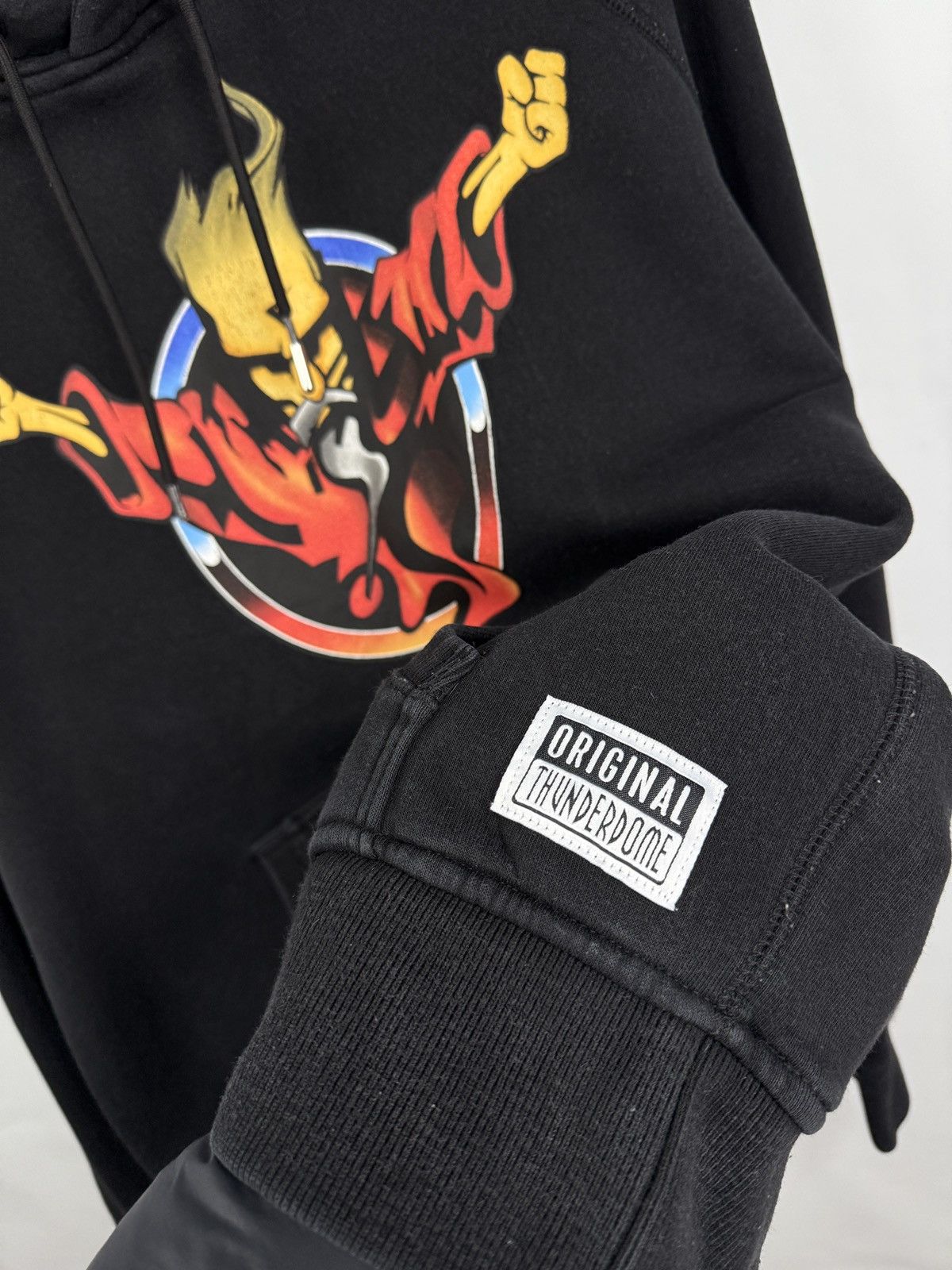 Thunderdome 🇳🇱 Vintage Y2K Thunderdome Hardcore 1992 Techno Gabber Hoodie Size US M / EU 48-50 / 2 - 8 Thumbnail