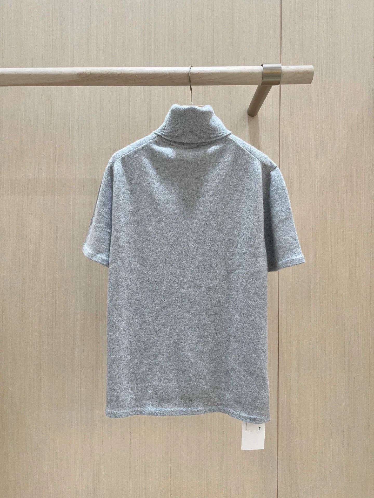 Miu Miu Miu Miu 99 New Gray Cashmere Turtleneck Sweater 38 Size XS / US 0-2 / IT 36-38 - 2 Thumbnail