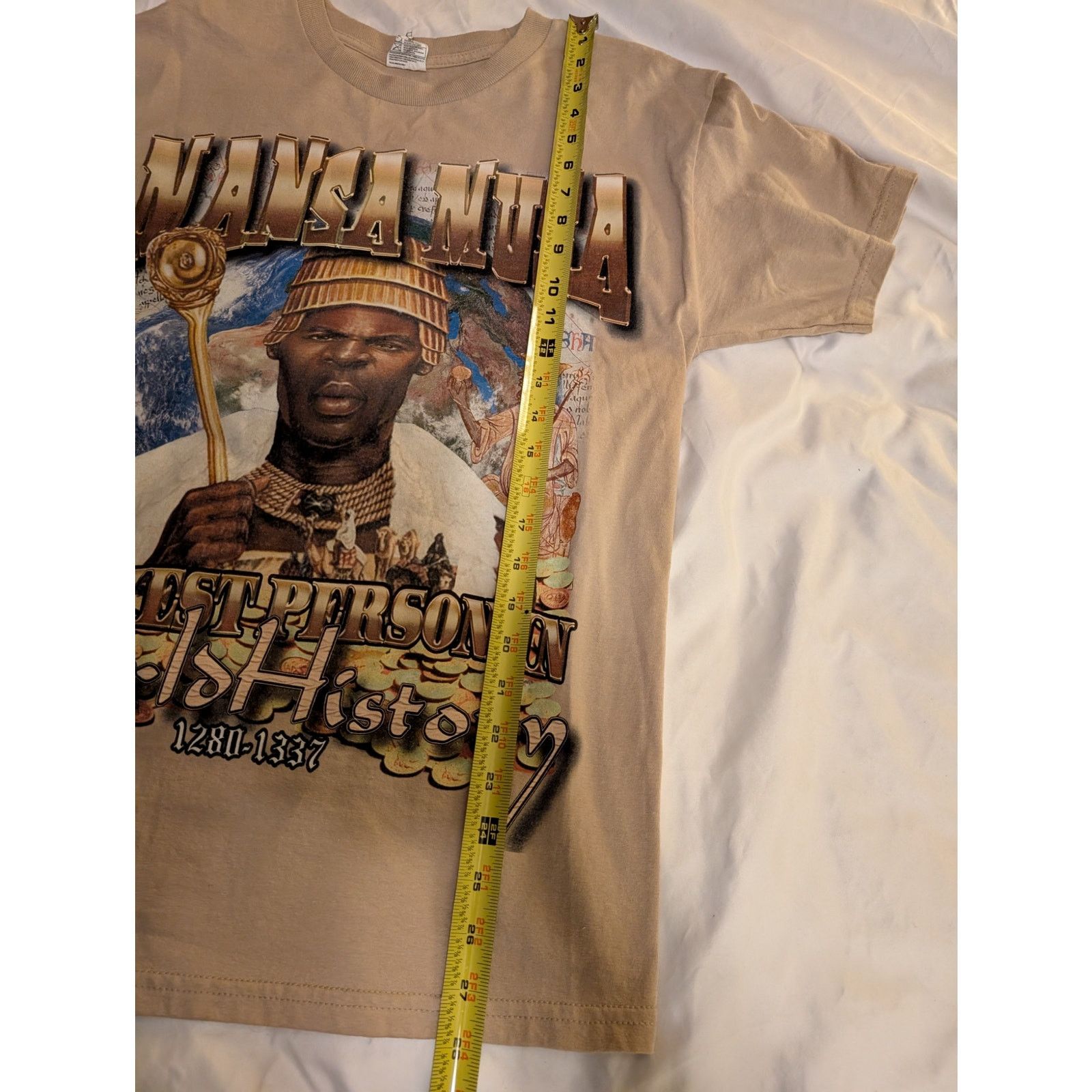 Alstyle Mansa Musa African King T-Shirt Afrocentric Juneteenth Med Size US M / EU 48-50 / 2 - 4 Thumbnail