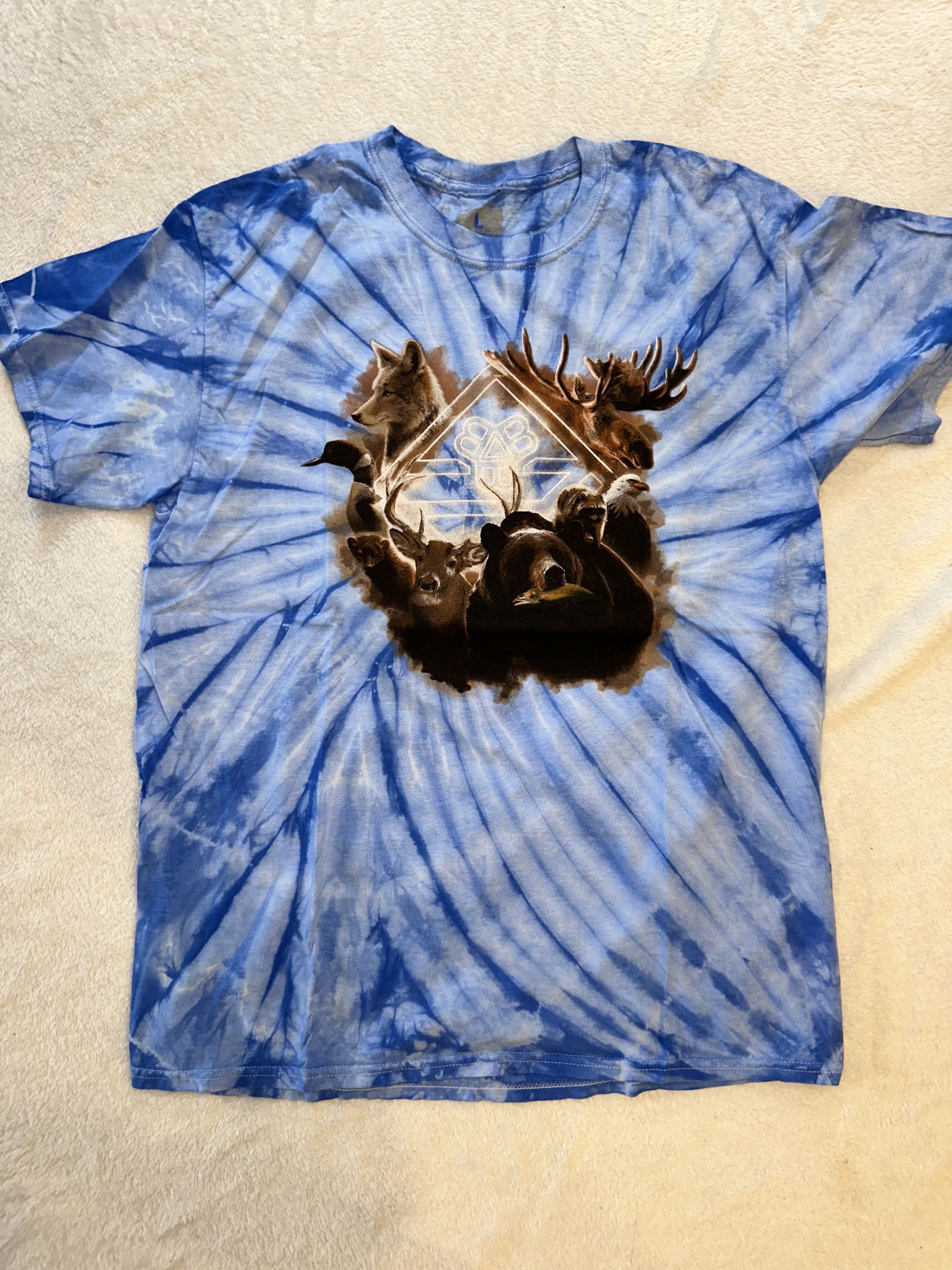Vintage Bissell Brothers Brewery Tie-Dye Graphic Tee Size US L / EU 52-54 / 3 - 1 Thumbnail