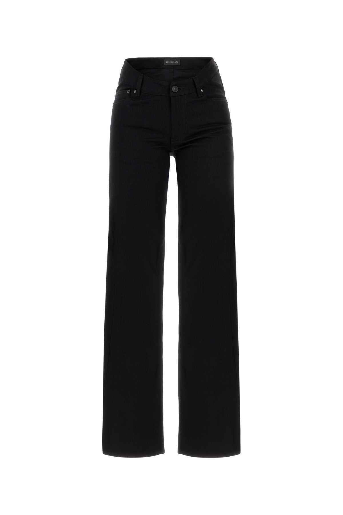 Balenciaga Black Denim Jeans Size 25" / US 0 / IT 36 - 1 Thumbnail