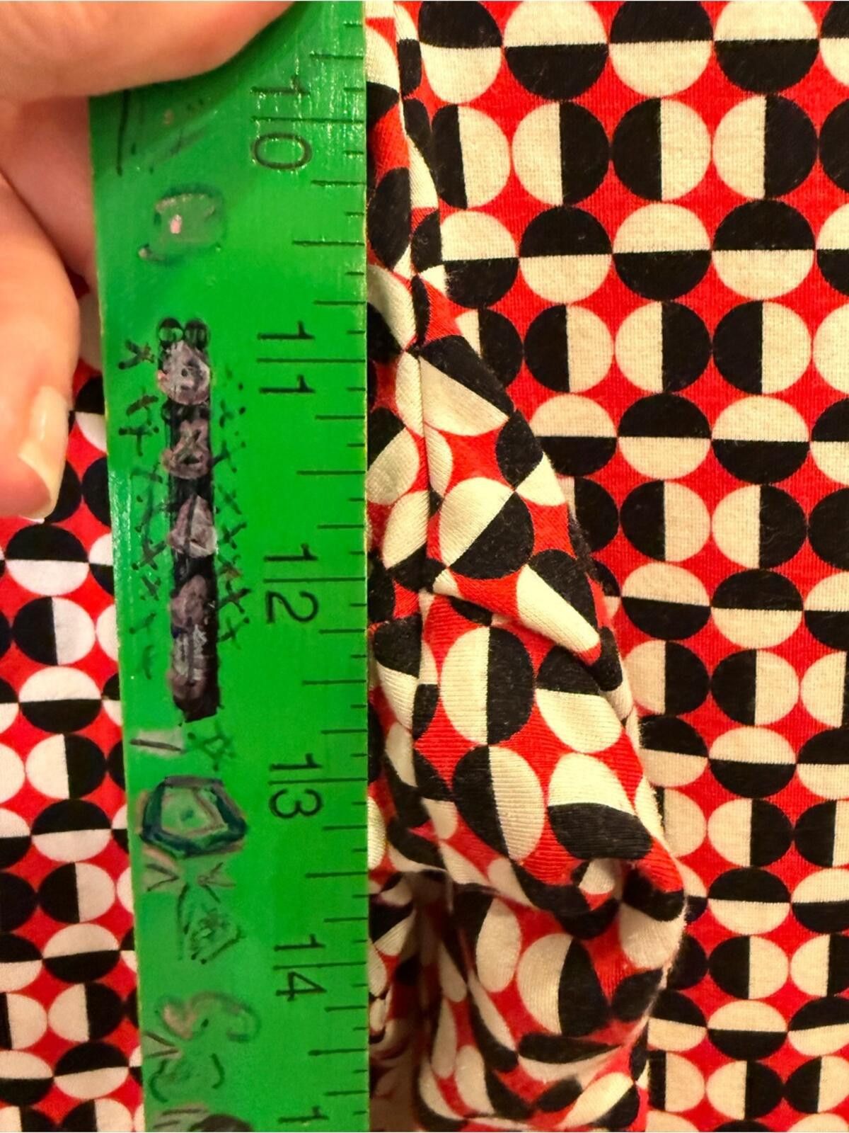 Other Maeve Anthropologie Women’s Geometric Wide Leg Pants sz L Size 36" / US 14 / IT 50 - 9 Thumbnail