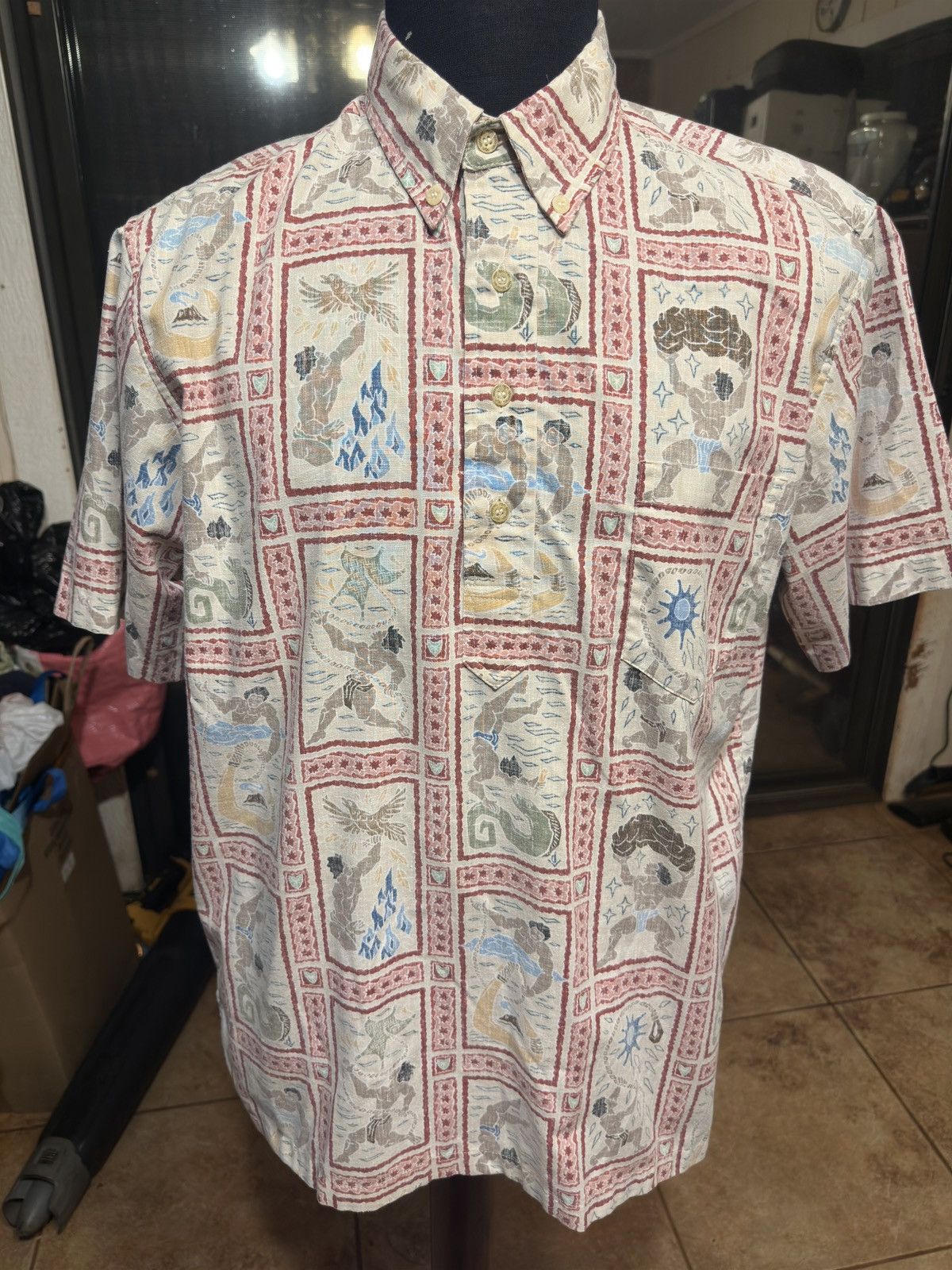 Reyn Spooner Reyn Spooner Dietrich Vares Hawaiian Multicolored Men's M Size US M / EU 48-50 / 2 - 1 Thumbnail