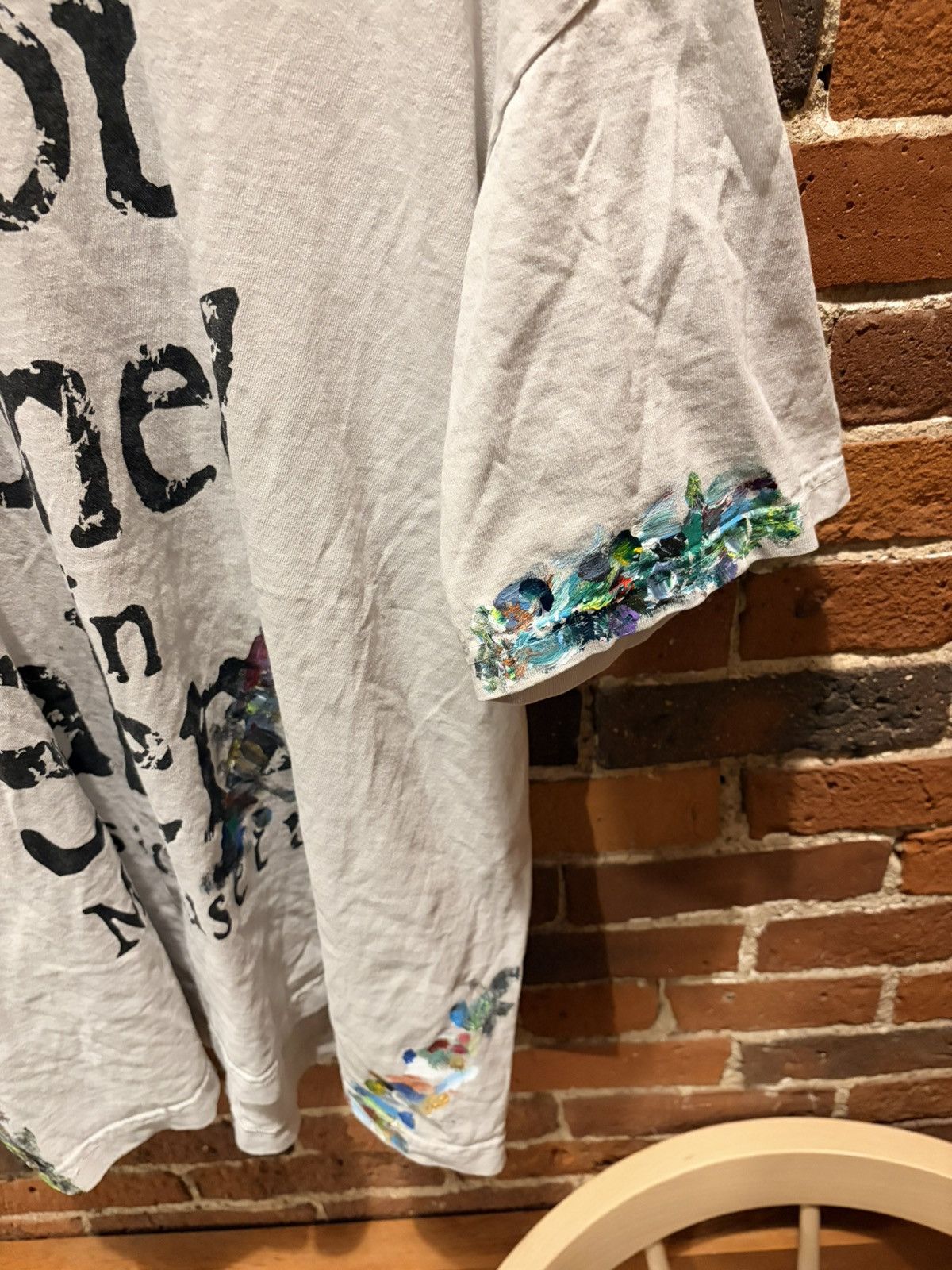 Vintage Custom Paint “I Got Stoned in Salem” Tee Size US XL / EU 56 / 4 - 3 Thumbnail
