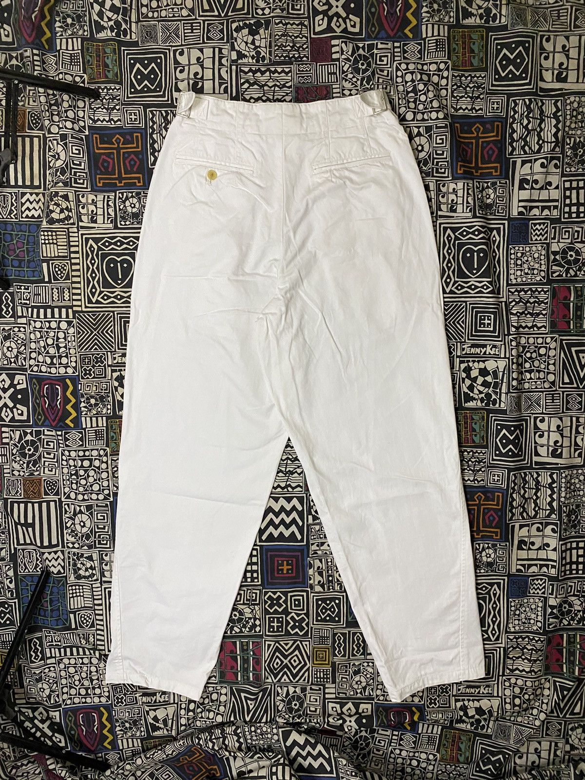 Issey Miyake issey miyake wide trousers white pants Size US 31 - 5 Thumbnail