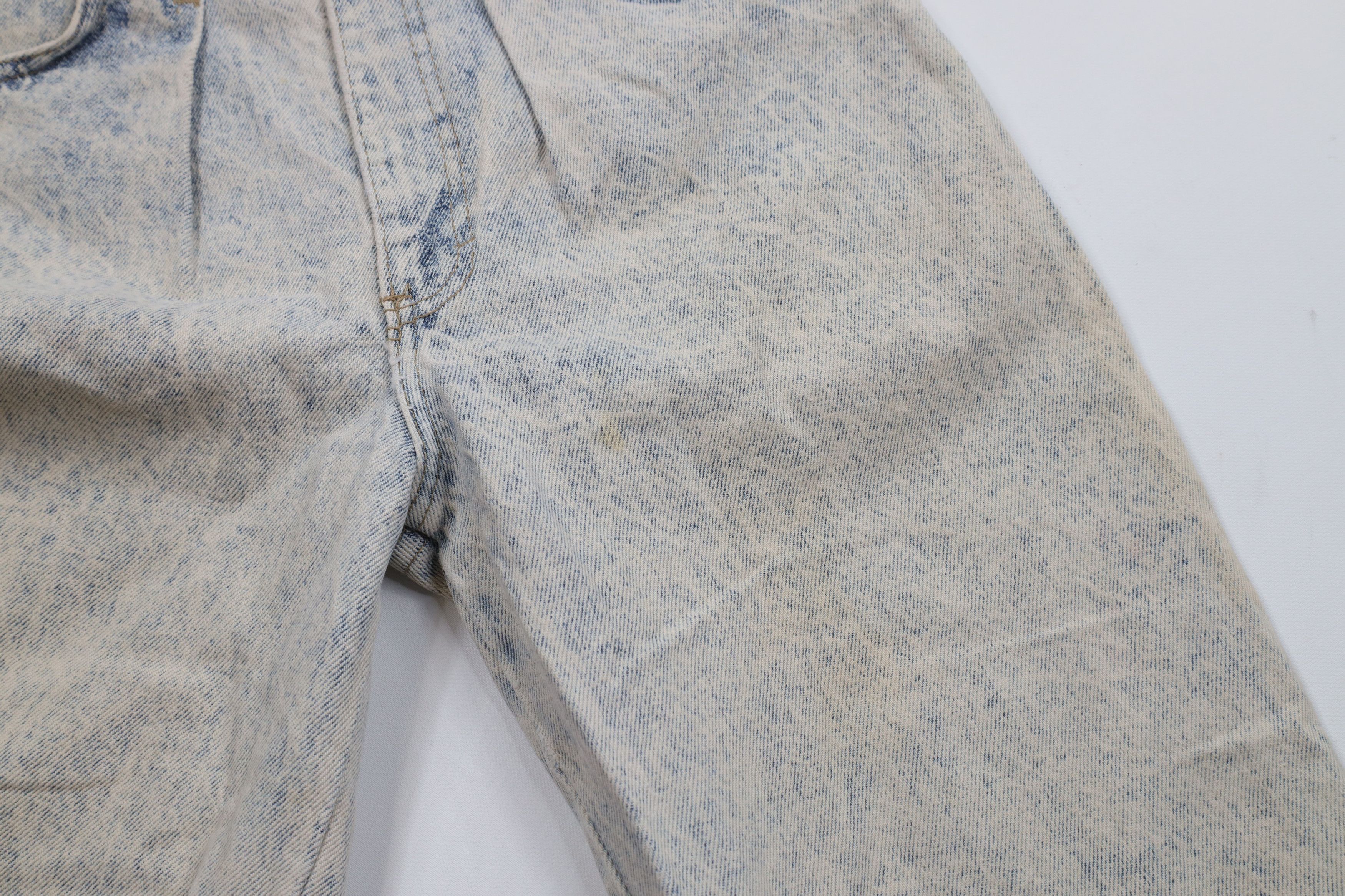 Vintage Vintage 80s 90s Streetwear Acid Wash Tapered Leg Denim Jeans Size 25" / US 0 / IT 36 - 7 Thumbnail