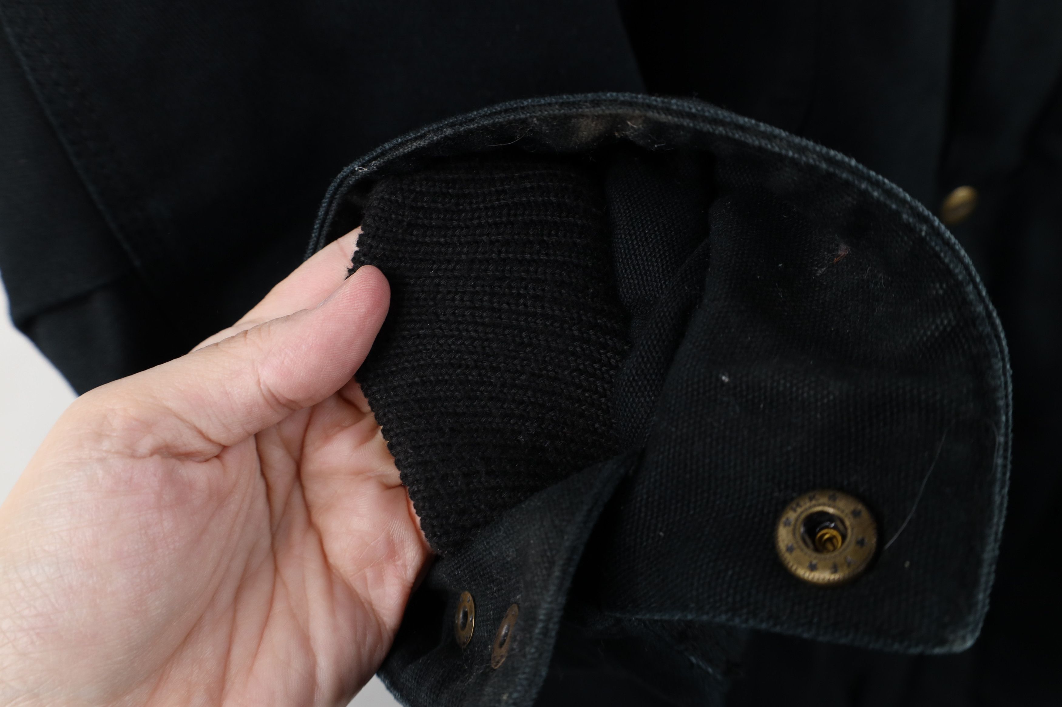 Vintage Vintage Y2K Streetwear Canvas Chore Barn Jacket Black Size US XXL / EU 58 / 5 - 11 Thumbnail
