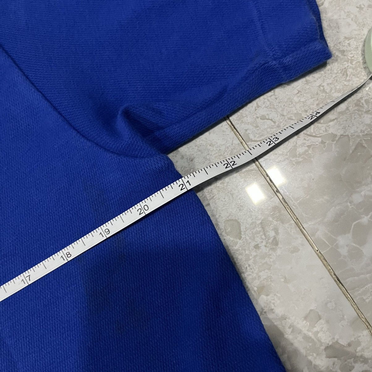 Nike × Vintage Vintage Nike Totti 10 Centre Swoosh Blue T-shirt Size US L / EU 52-54 / 3 - 8 Thumbnail