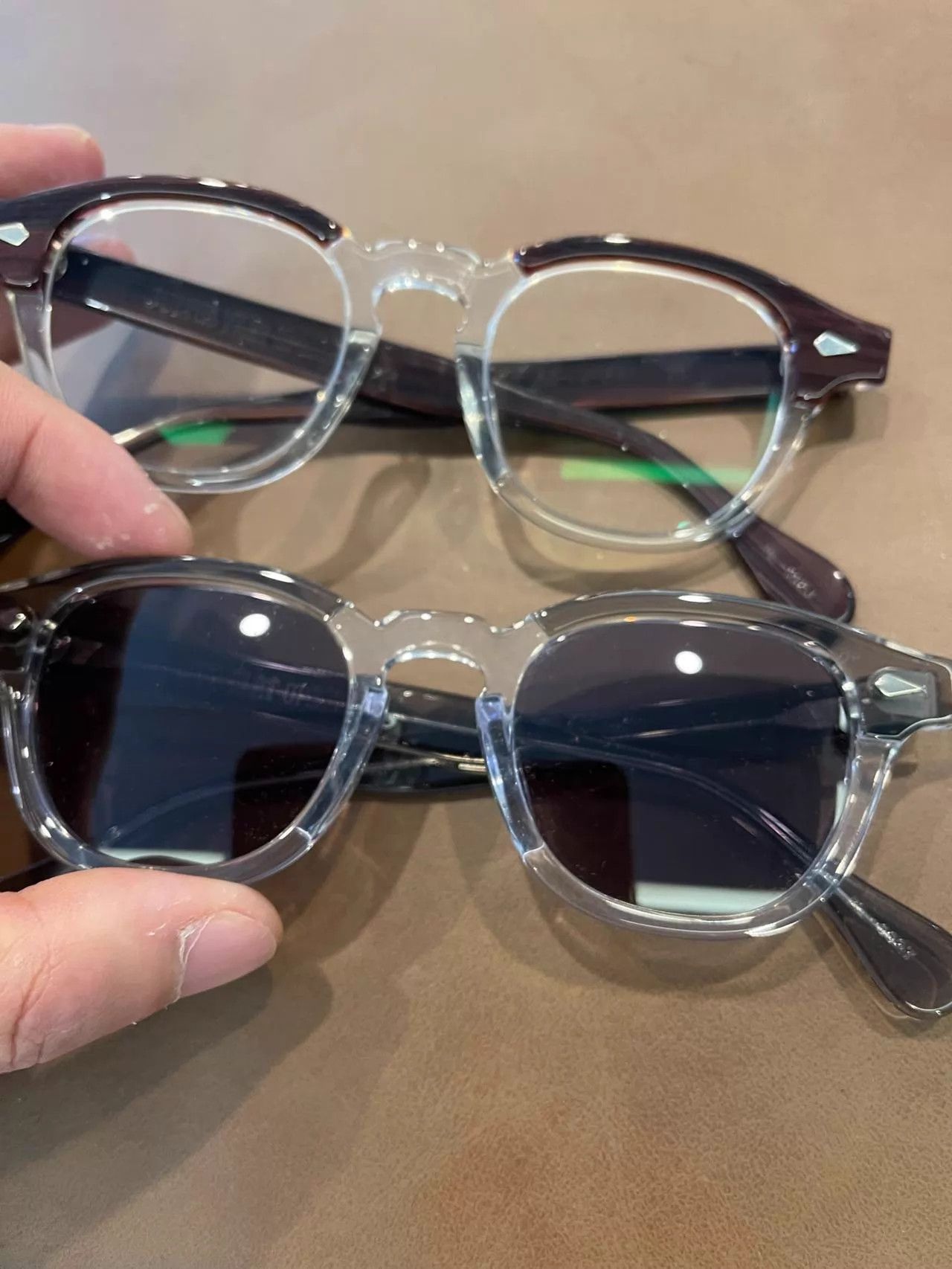 Julius JULIUS TART Japanese Handmade Dyed Gradient Warm Frames 46□22 Size ONE SIZE - 2 Thumbnail